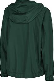 Colosseum Women's Michigan State Spartans Green Doodling Packable Quarter-Zip Anorak product image