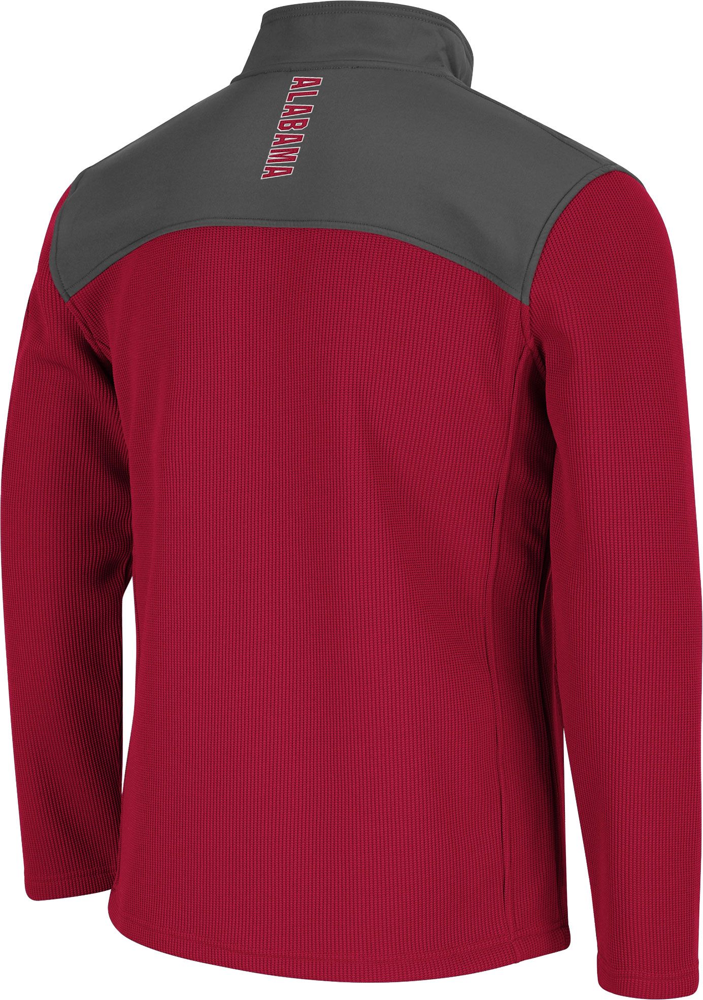 Colosseum Men's Alabama Crimson Tide Crimson Lemon Law Quarter-Zip Pullover Jacket product image