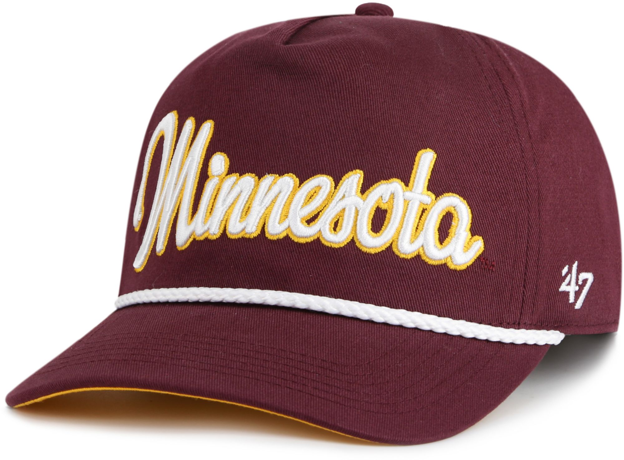 '47 Men's Minnesota Golden Gophers Maroon Overhand Hitch Adjustable Hat product image