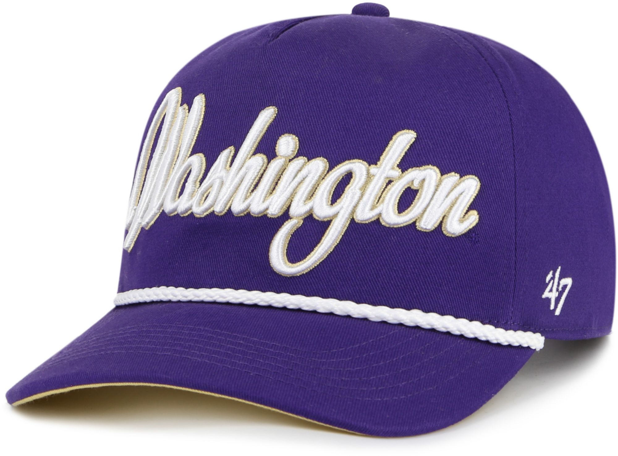 '47 Men's Washington Huskies Purple Overhand Hitch Adjustable Hat product image