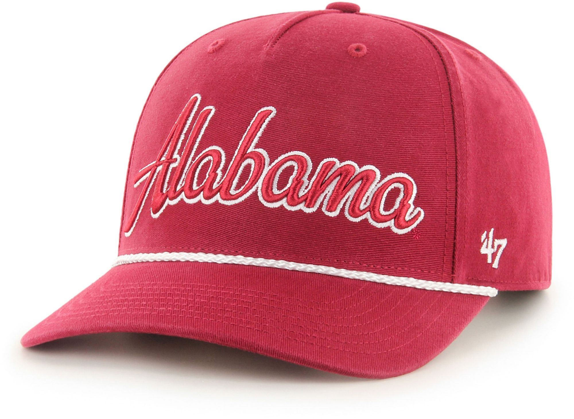 ‘47 Men's Alabama Crimson Tide Red MVP Adjustable Hat