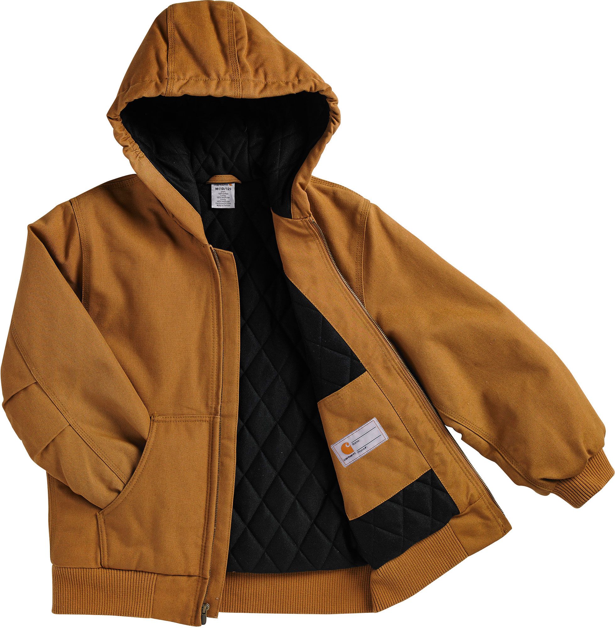 Carhartt Little Boys' Quilted Flannel Duck Active Jacket product image