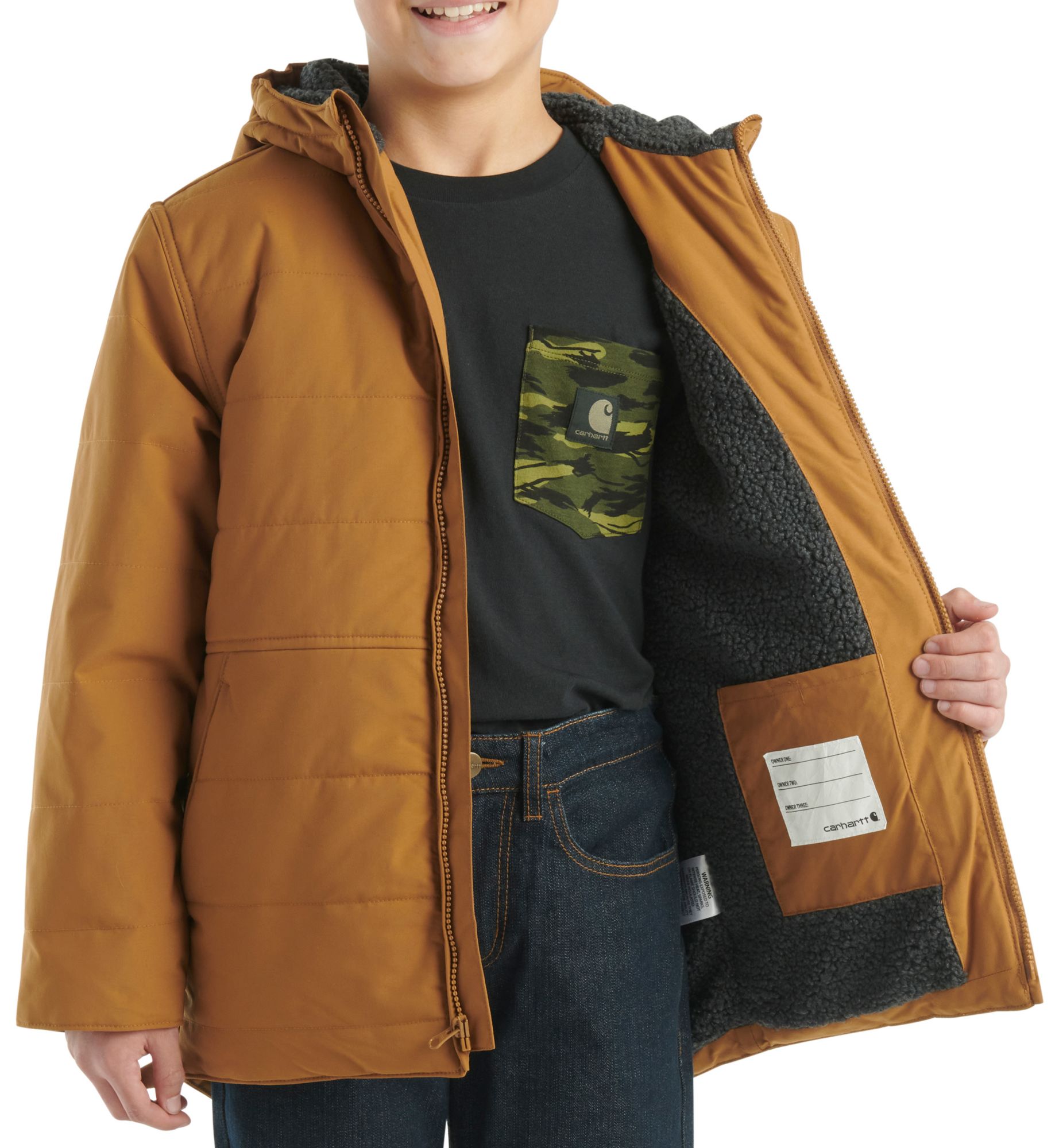 Carhartt Boys' Montana Insulated Hooded Jacket product image