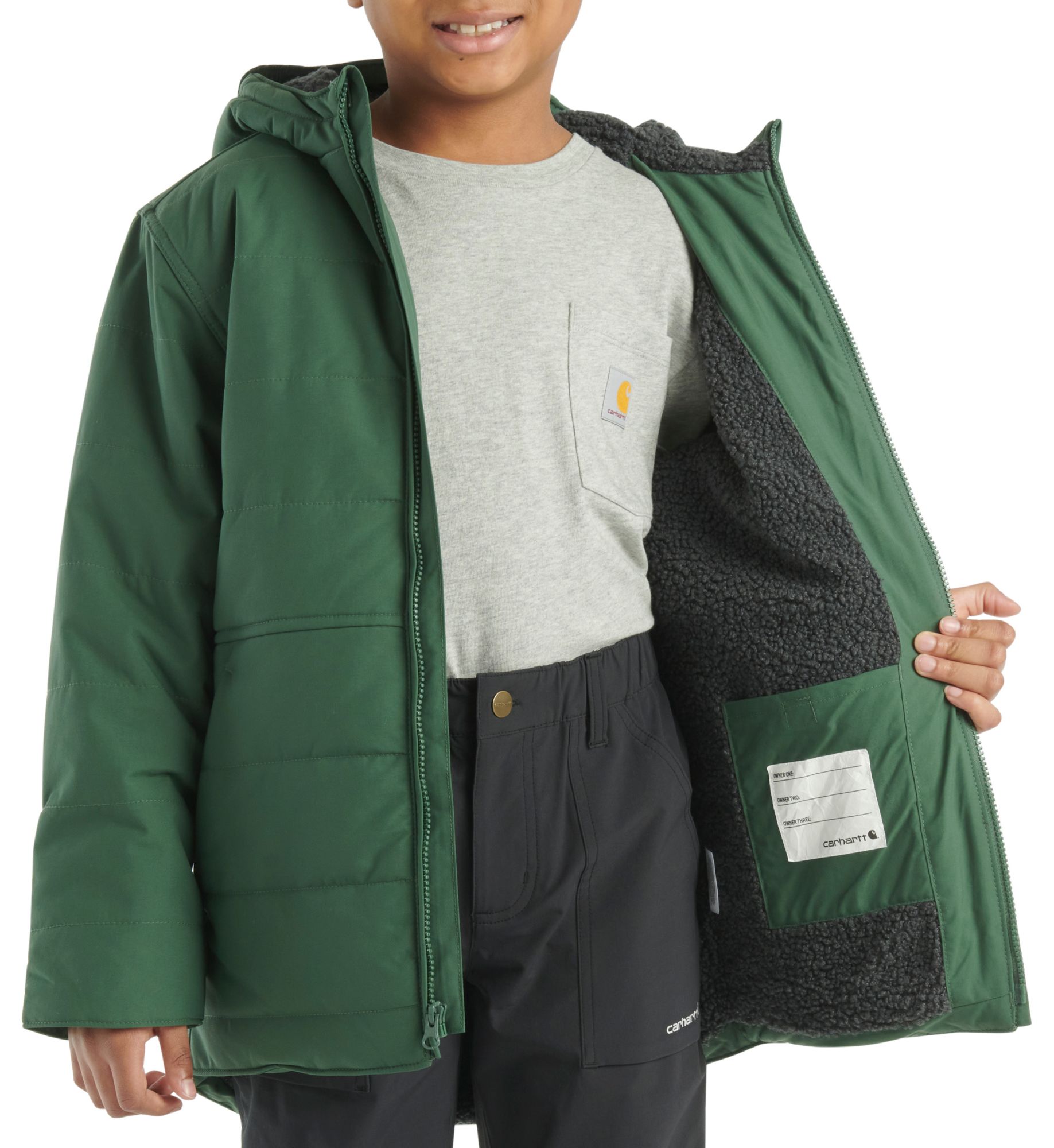 Carhartt Boys' Montana Insulated Hooded Jacket product image