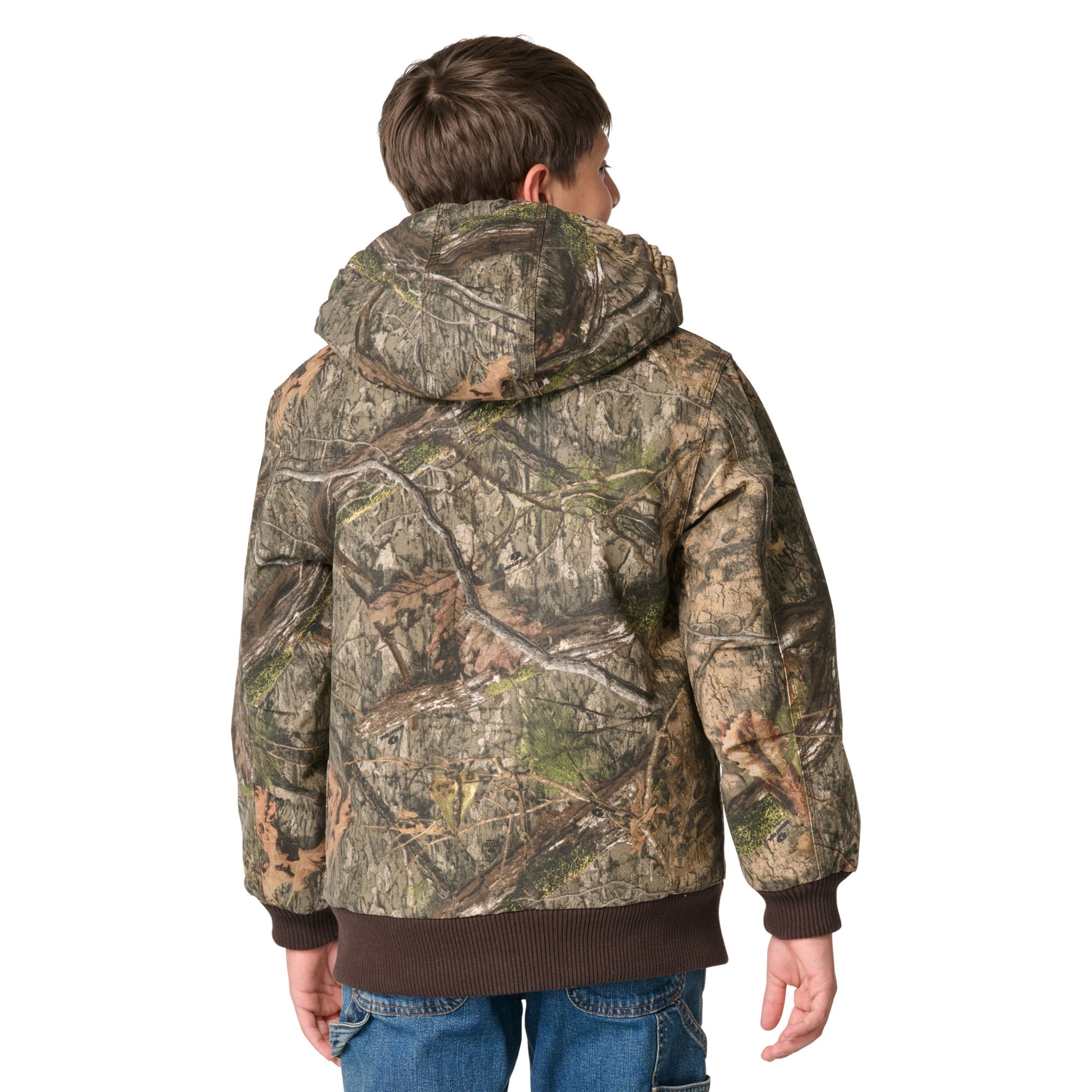Carhartt Boys' Insulated Canvas Camo Active Jacket product image