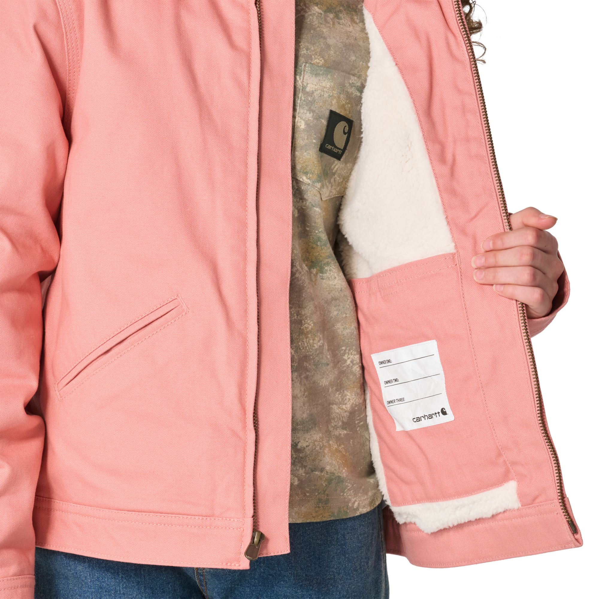 Carhartt Girls' Full-Zip Canvas Detroit Jacket product image