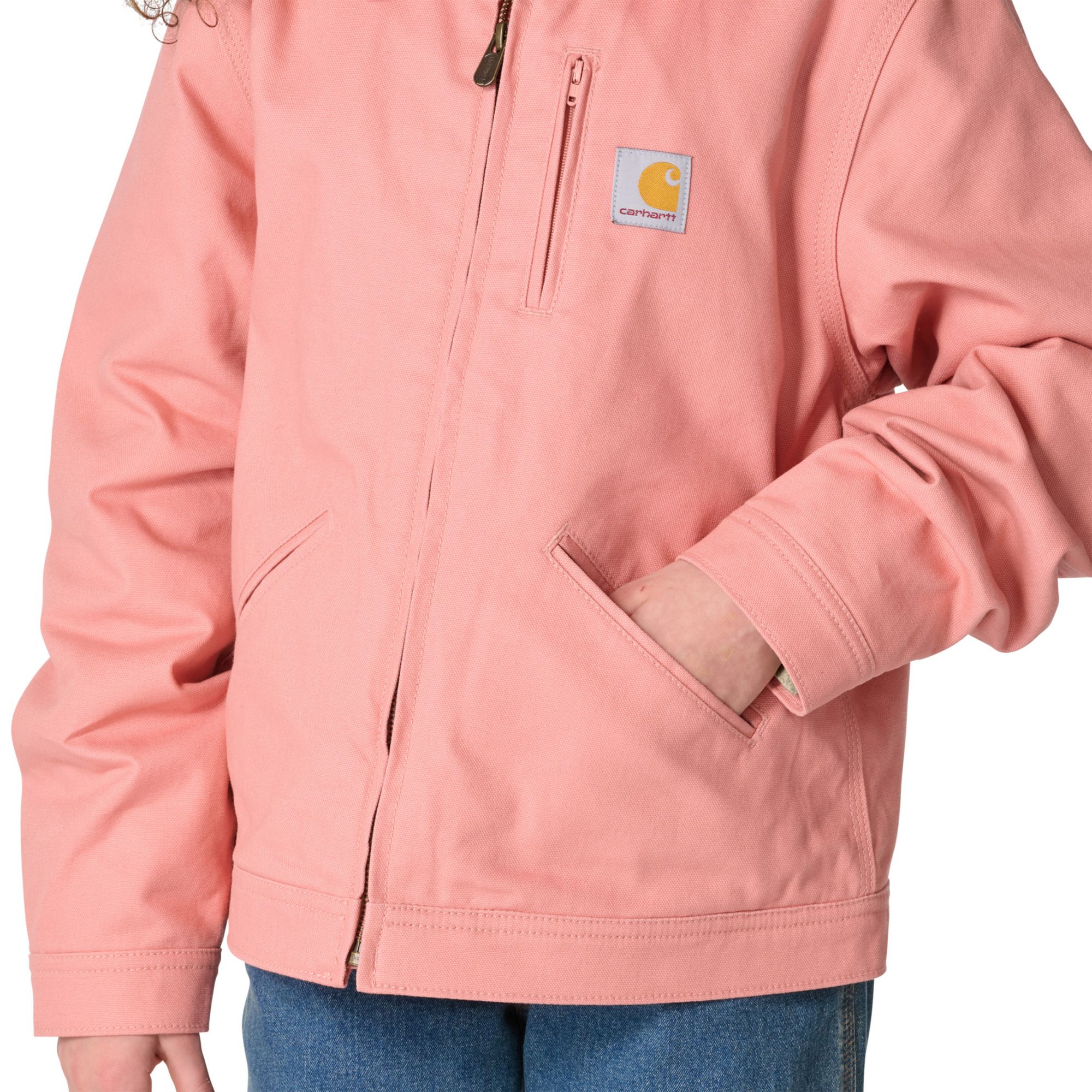 Carhartt Girls' Full-Zip Canvas Detroit Jacket product image