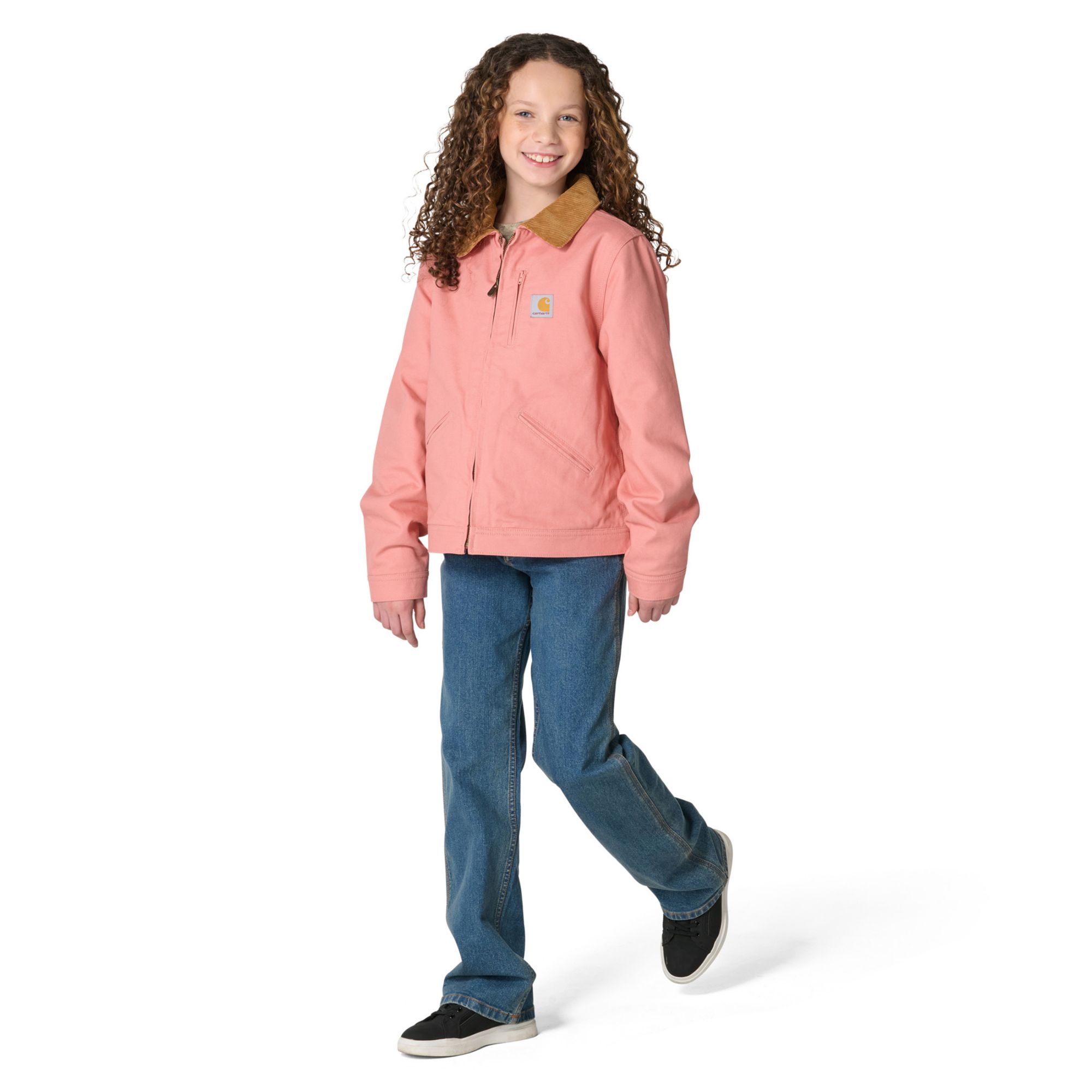 Carhartt Girls' Full-Zip Canvas Detroit Jacket product image