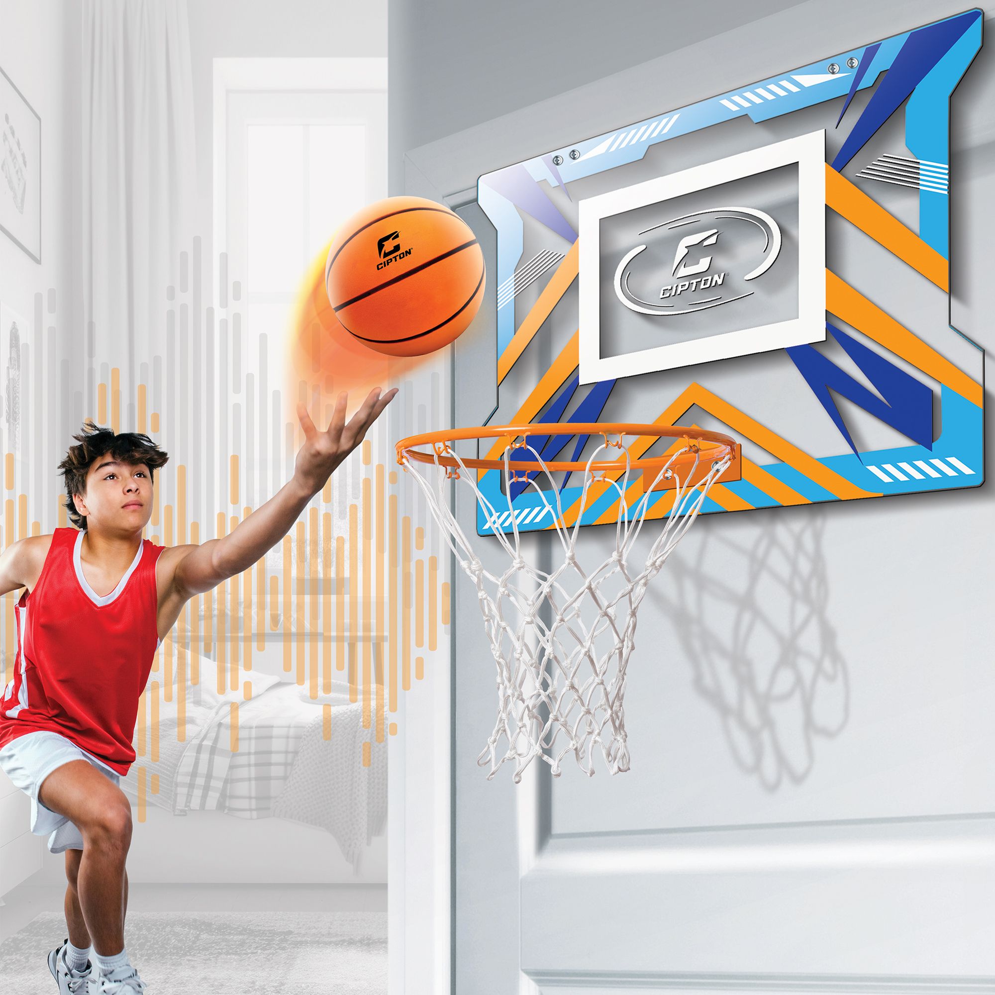 Cipton Midnight Silent Mini Basketball Hoop Set product image