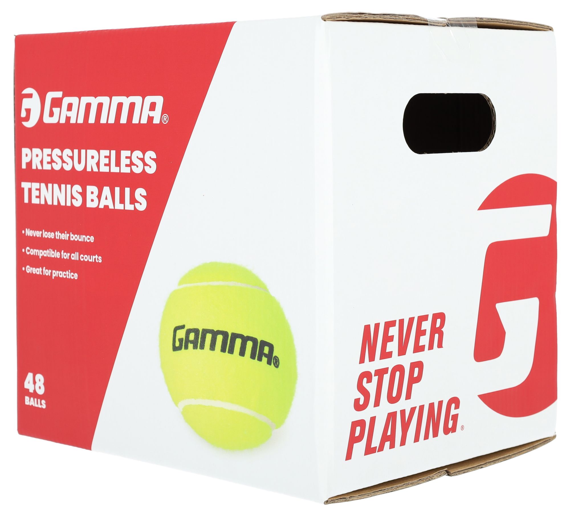 Gamma Pressureless Tennis Ball - 48 Box product image