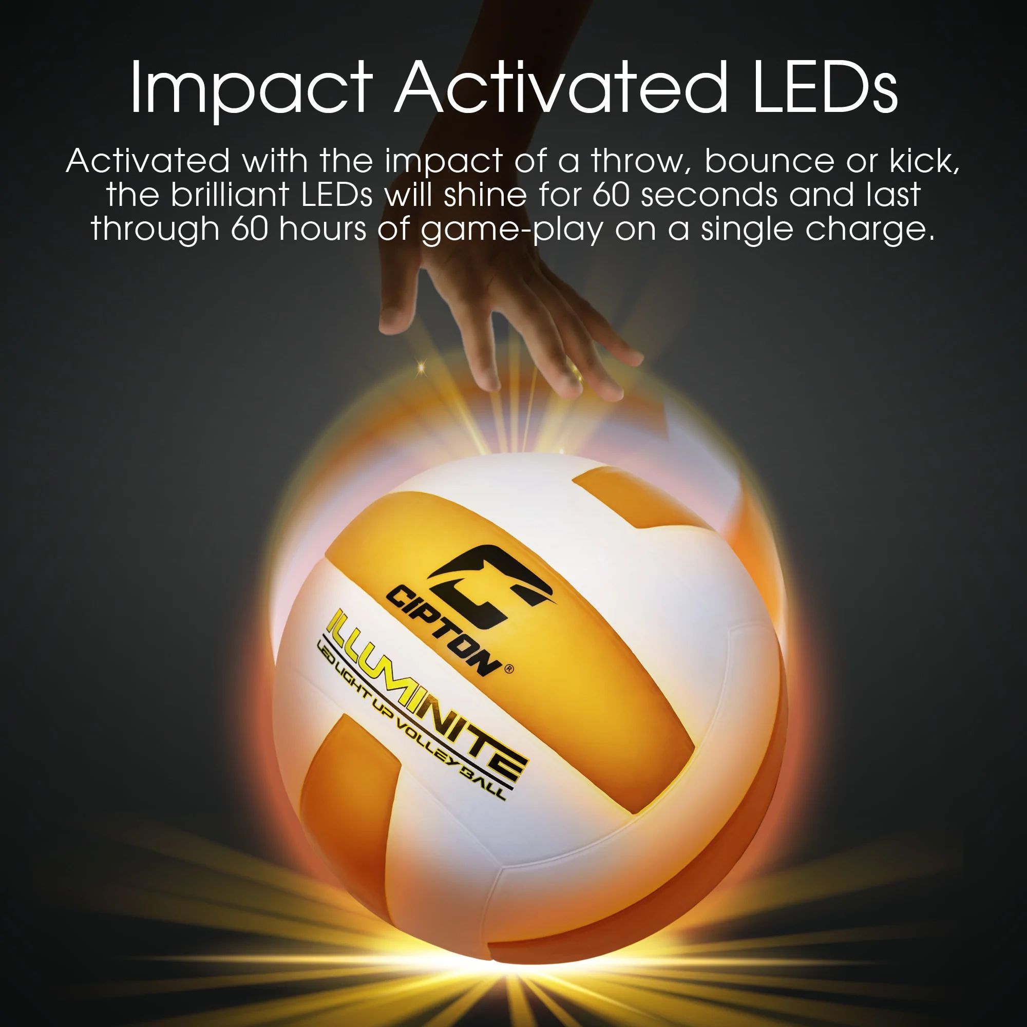 Cipton Light Up LED Volleyball product image