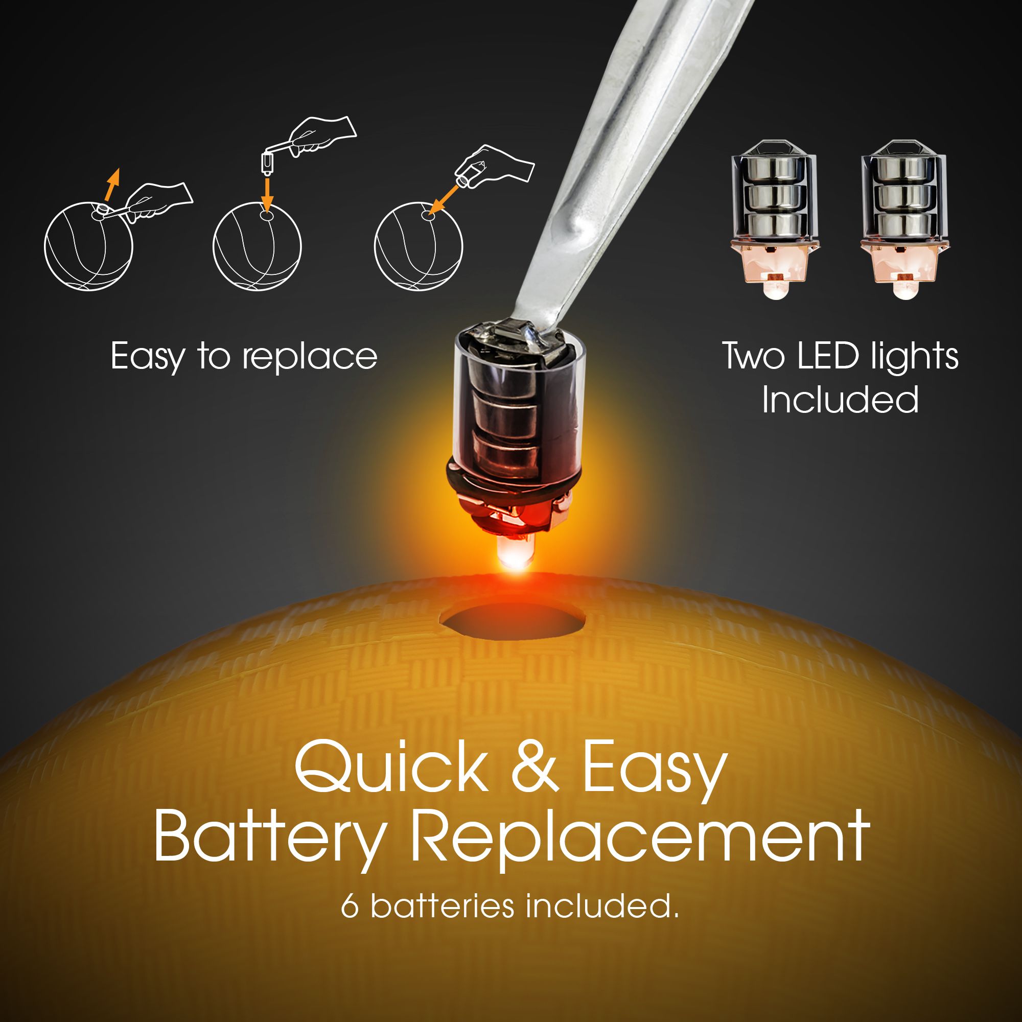 Cipton LED Rubber Dodgeball product image