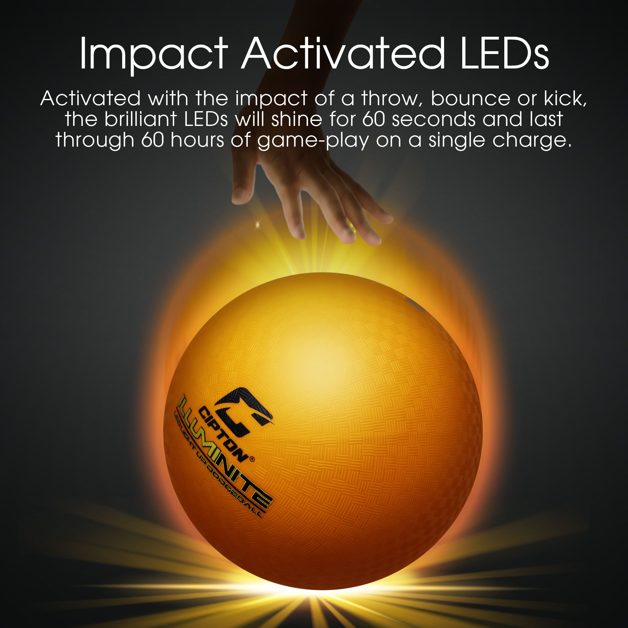 Cipton LED Rubber Dodgeball product image