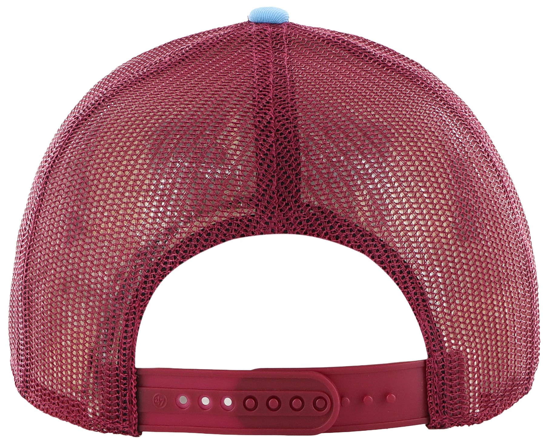 '47 Adult Philadelphia Phillies Maroon Drawbridge Trucker Adjustable Hat product image