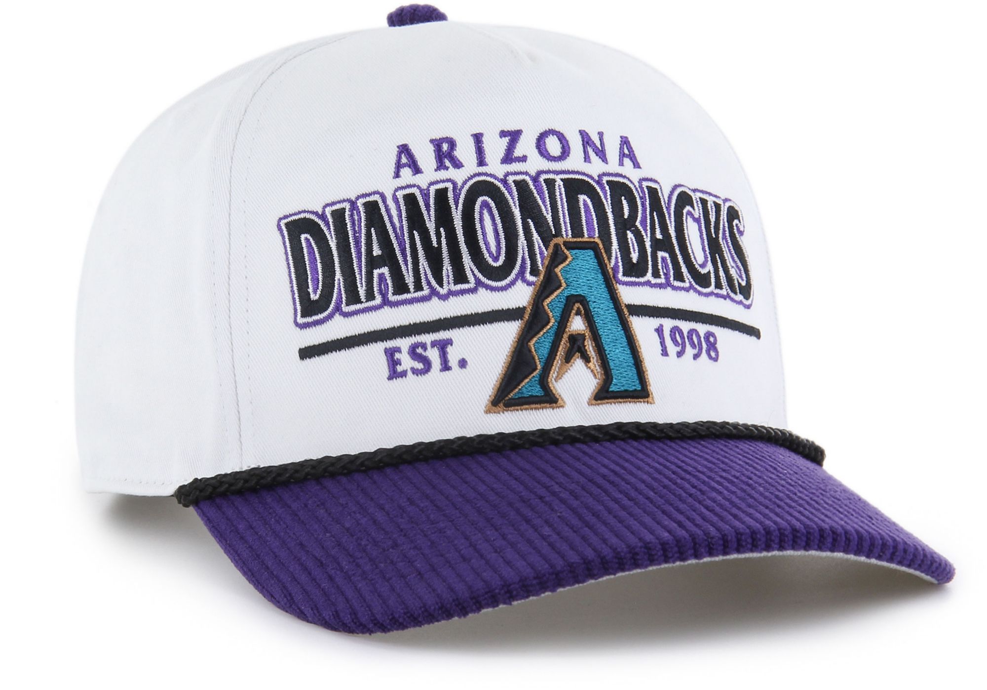 '47 Adult Arizona Diamondbacks White Rustic Hitch Adjustable Hat product image