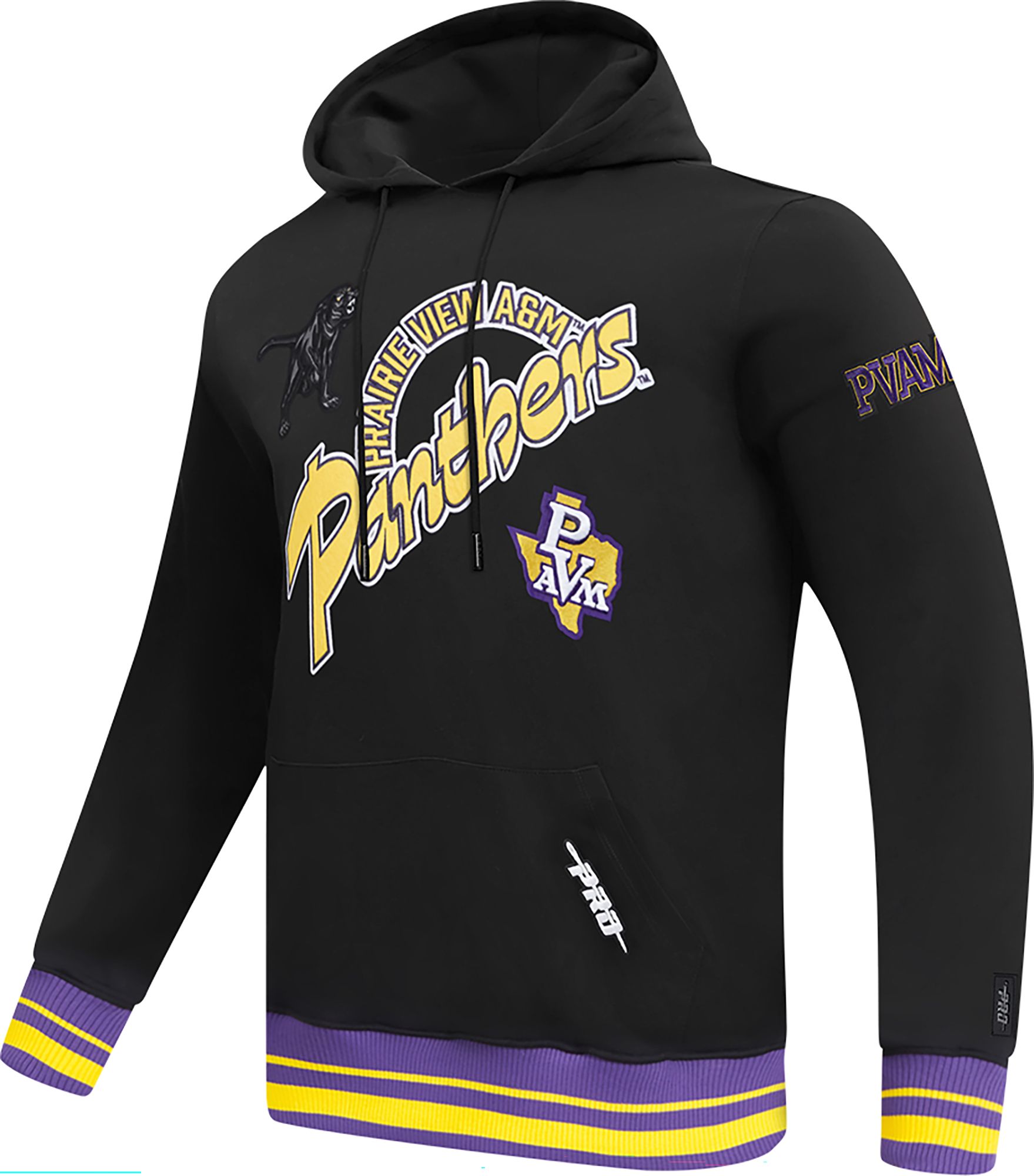 Pro Standard Men's Prairie View A&M Panthers Black Homecoming Fleece Pullover Hoodie product image