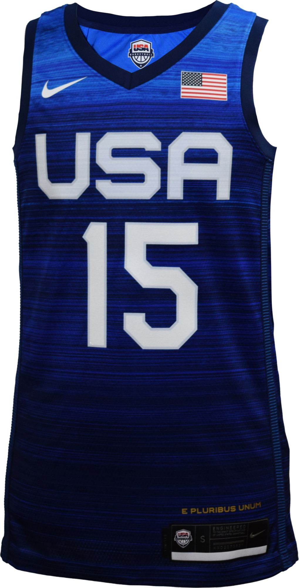 Nike Men's USA Basketball Olympics Devin Booker #15 Navy Jersey product image