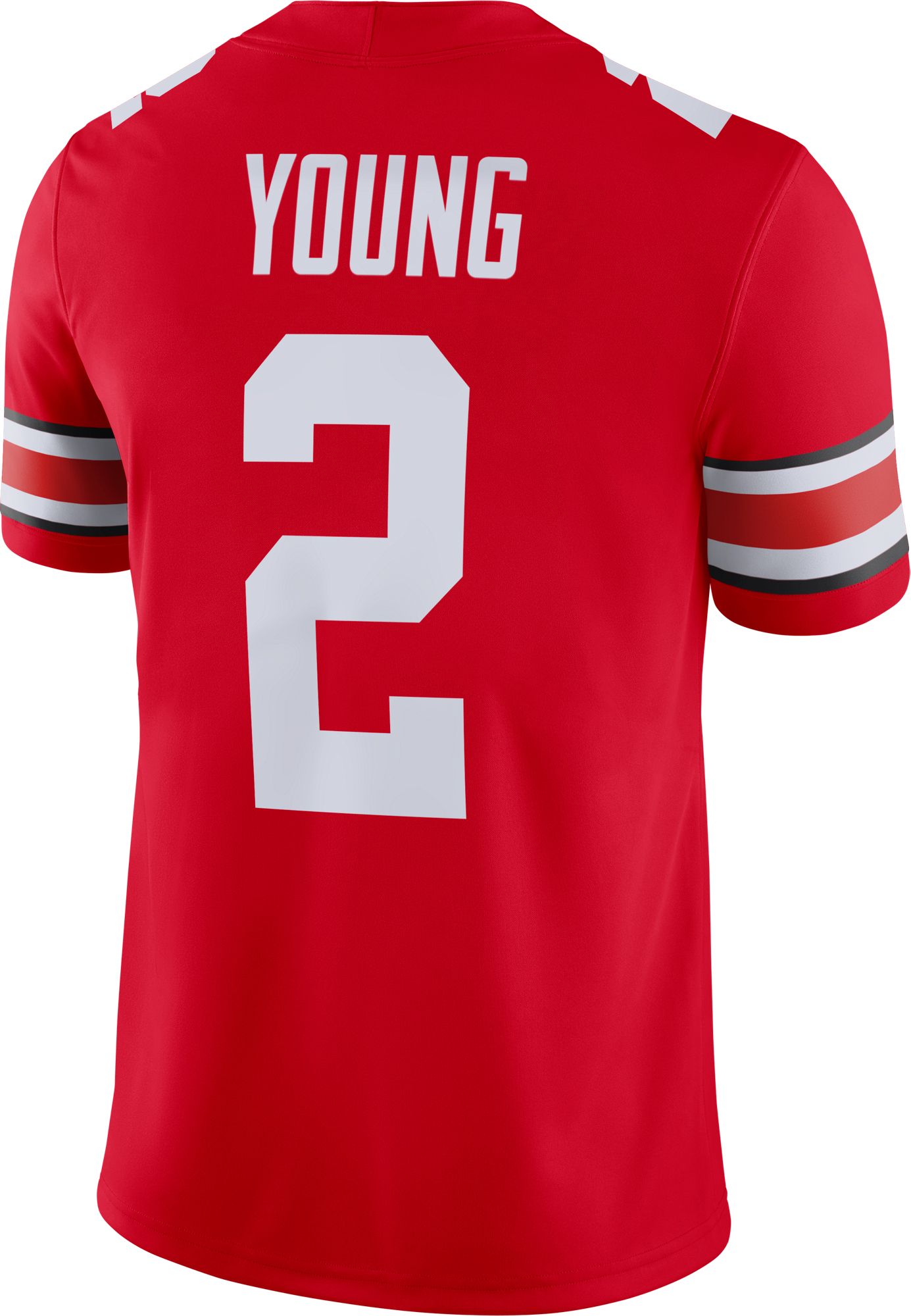 Buckeyes No2 Chase Young White Limited Stitched College Jersey