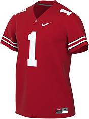 Youth Nike Justin Fields Scarlet Ohio State Buckeyes Alumni Jersey Size: Medium