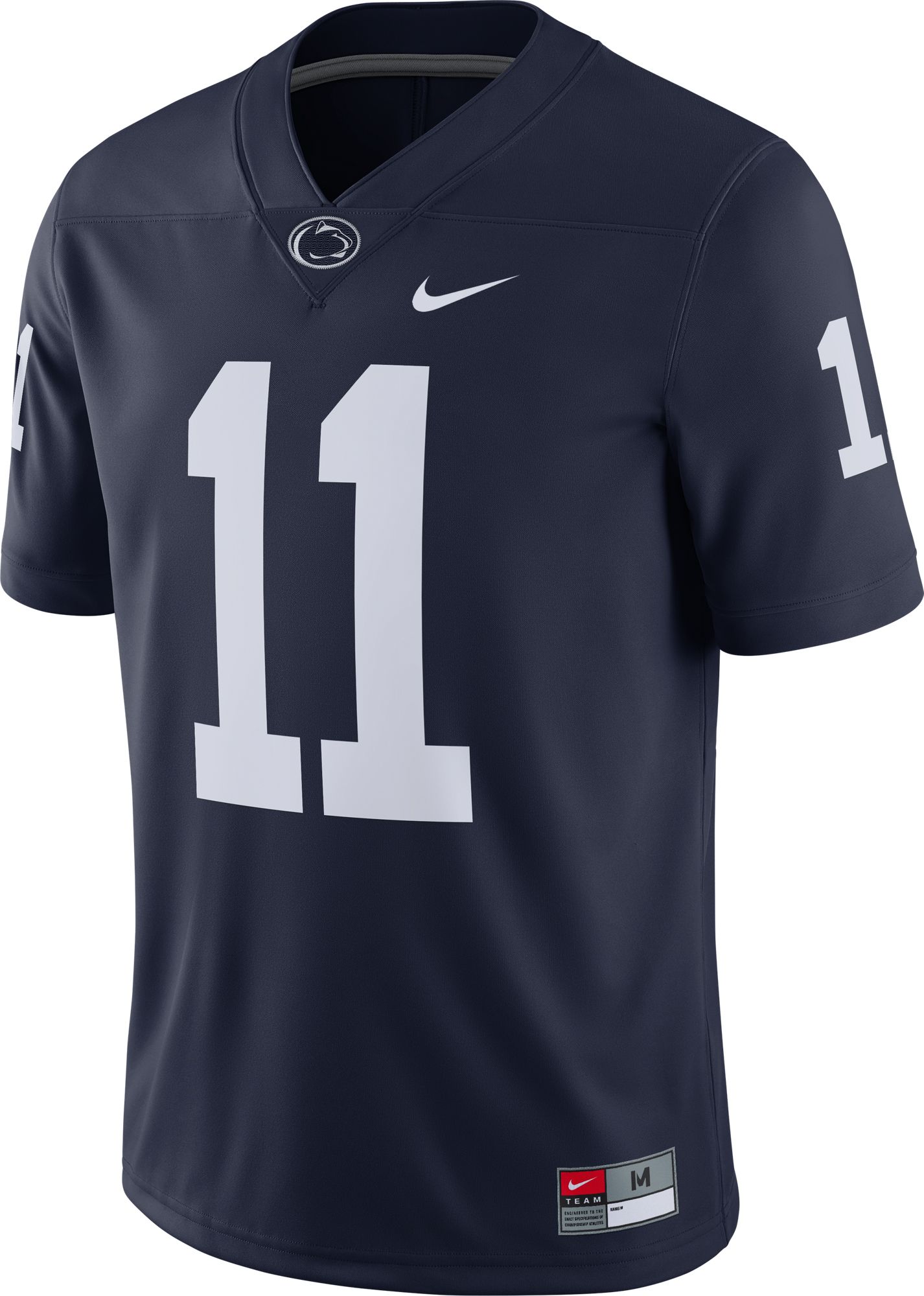 Nike Men's Penn State Nittany Lions Micah Parsons #11 Blue Dri-FIT Game Football Jersey