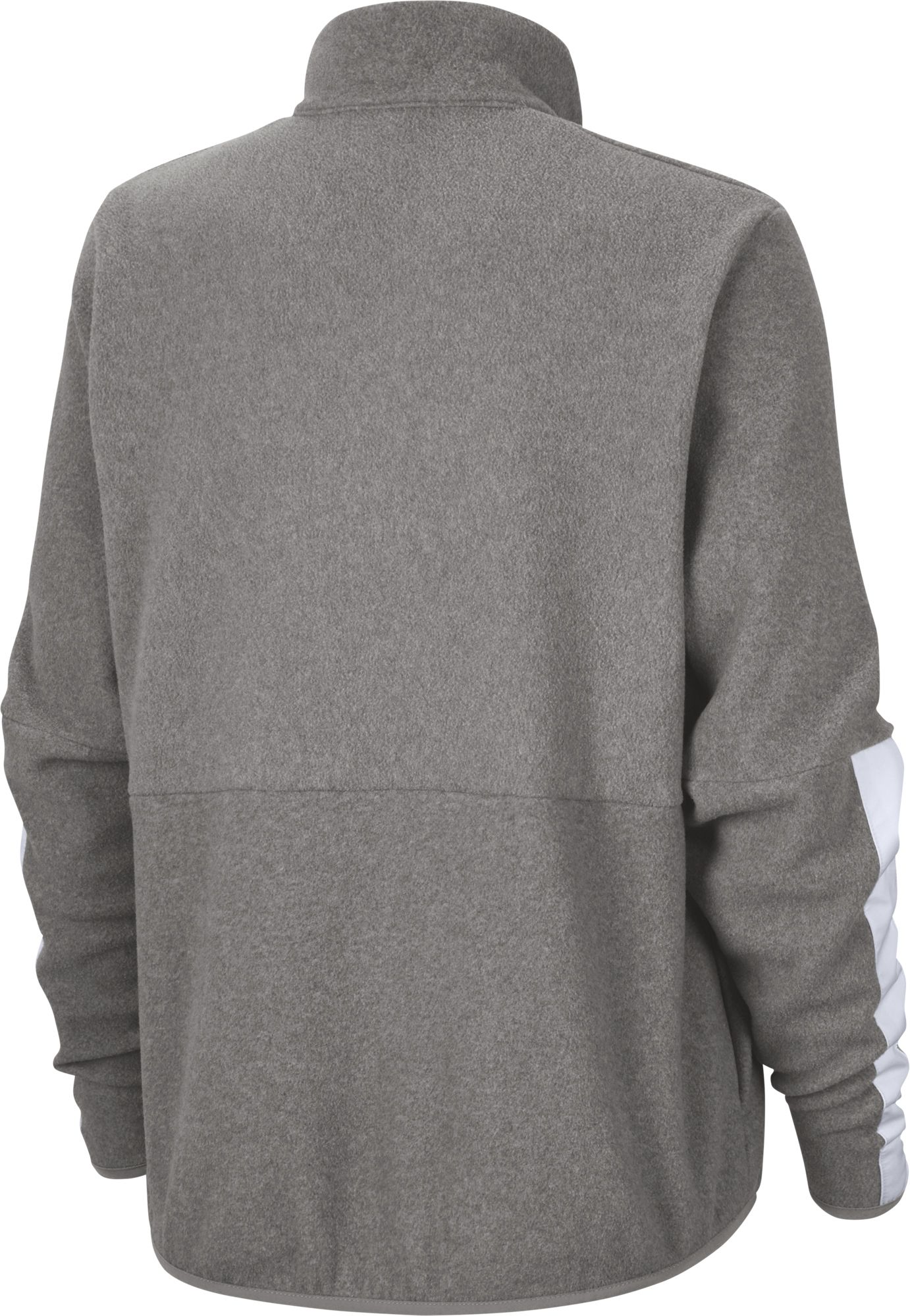 Nike Women's Ohio State Buckeyes Gray Therma Half-Zip Fleece product image