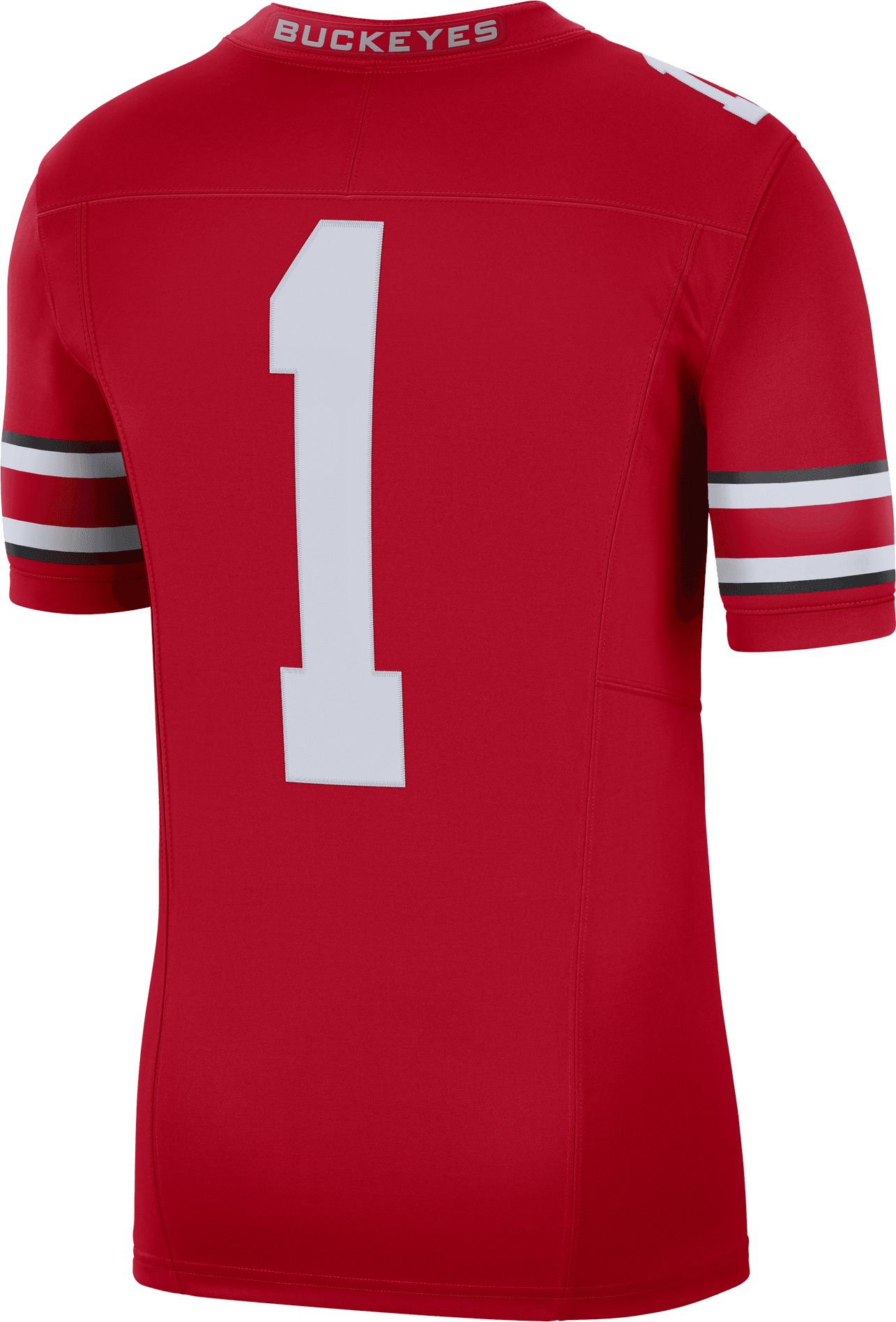 Nike Men's Ohio State Buckeyes #1 Scarlet Dri-FIT Limited VF Football Jersey