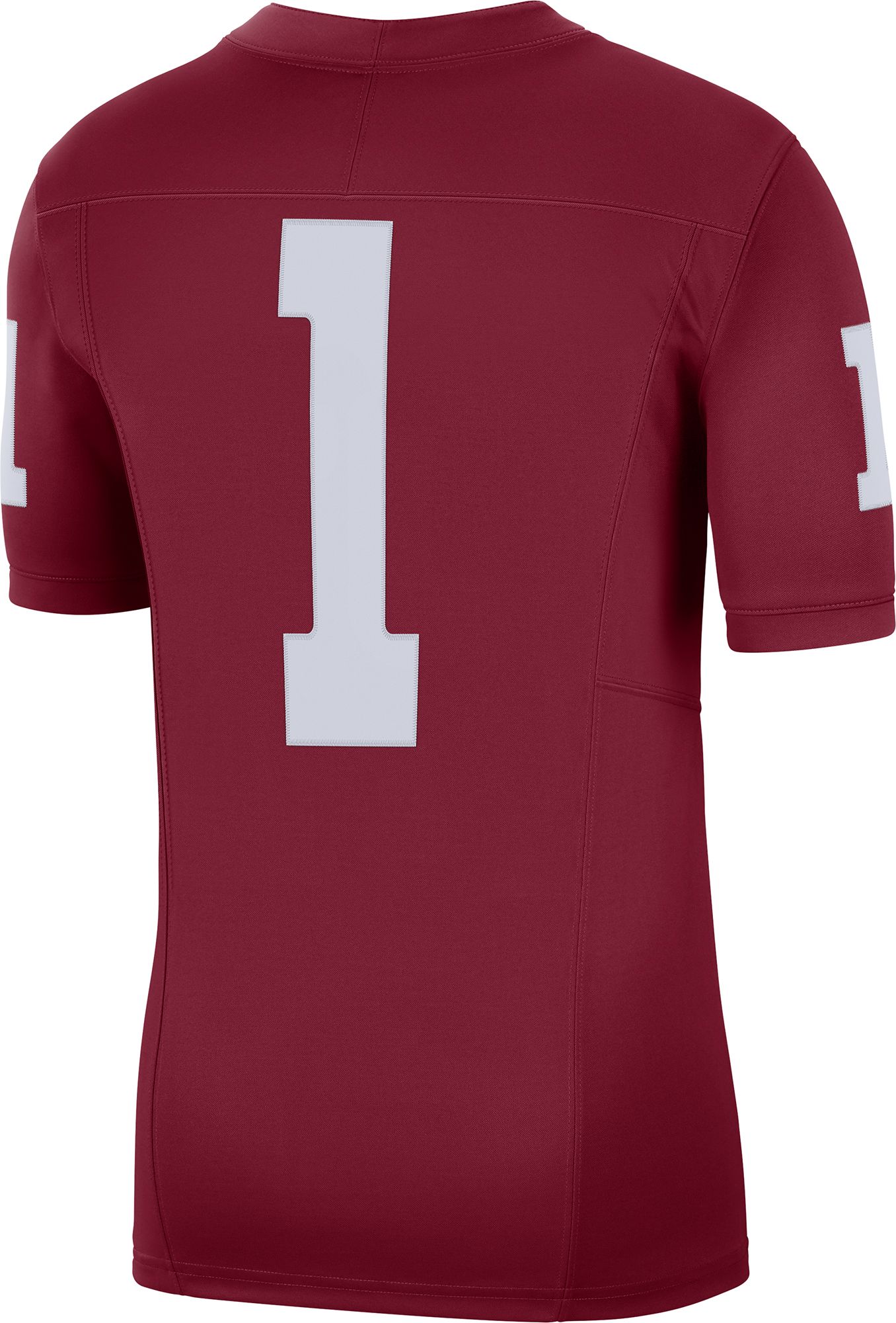 Nike Men's Oklahoma Sooners #1 Crimson Dri-FIT Limited VF Football Jersey product image