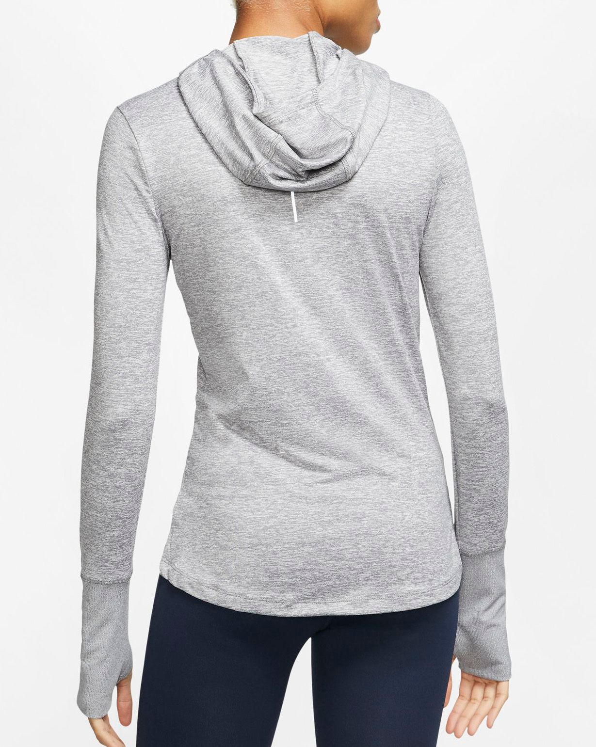 nike women's element full zip running hoodie
