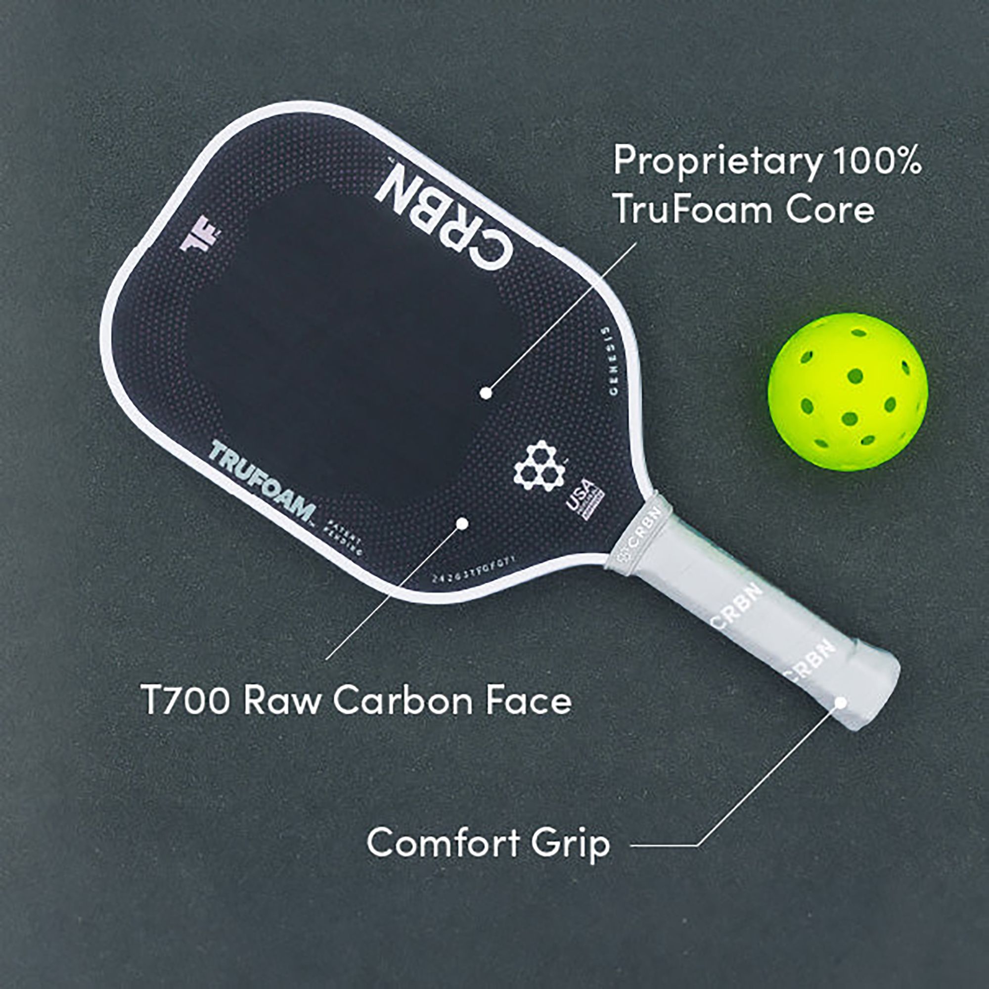 CRBN 4 TruFoam Genesis Pickleball Paddle product image