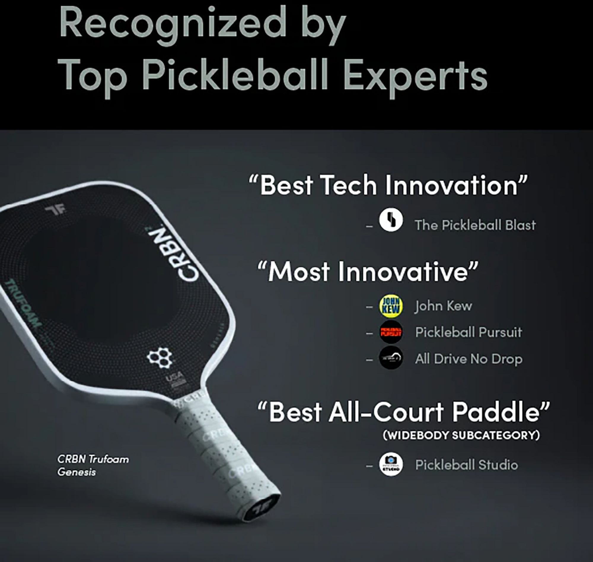CRBN 4 TruFoam Genesis Pickleball Paddle product image