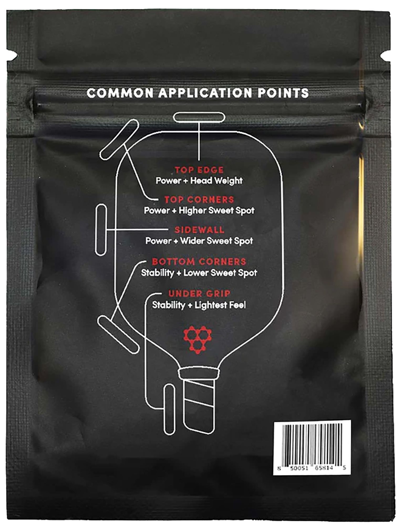 CRBN Pickleball Lead Tape Strips product image