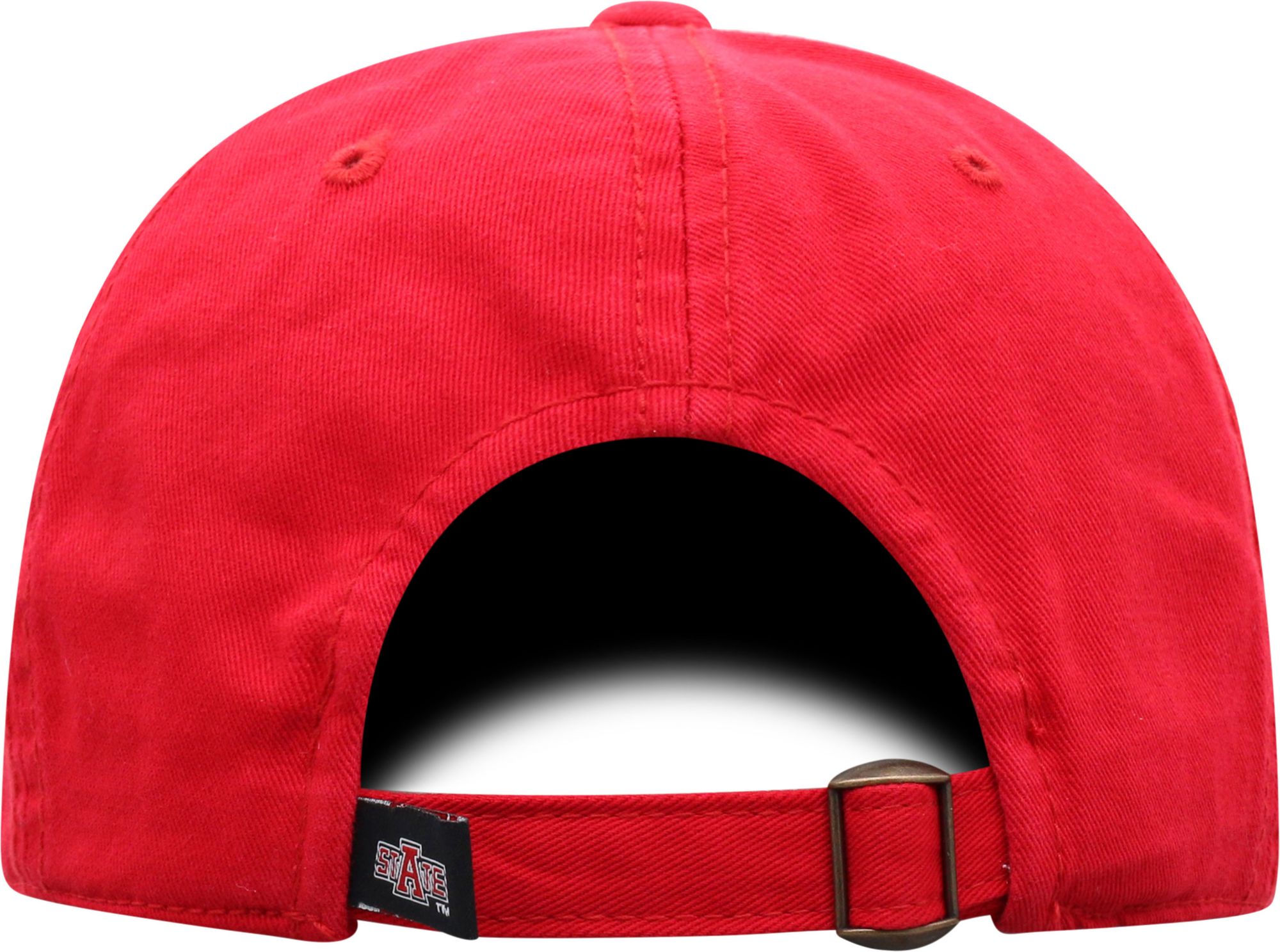 Top of the World Men's Arkansas State Red Wolves Scarlet Crew Washed Cotton Adjustable Hat product image