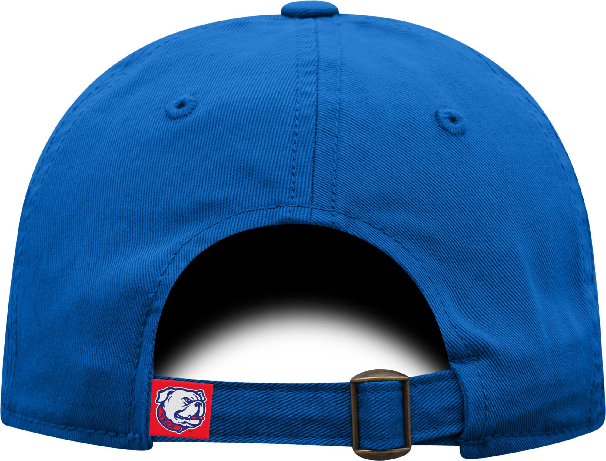 Top of the World Men's Louisiana Tech Bulldogs Red Crew Washed Cotton Adjustable Hat product image