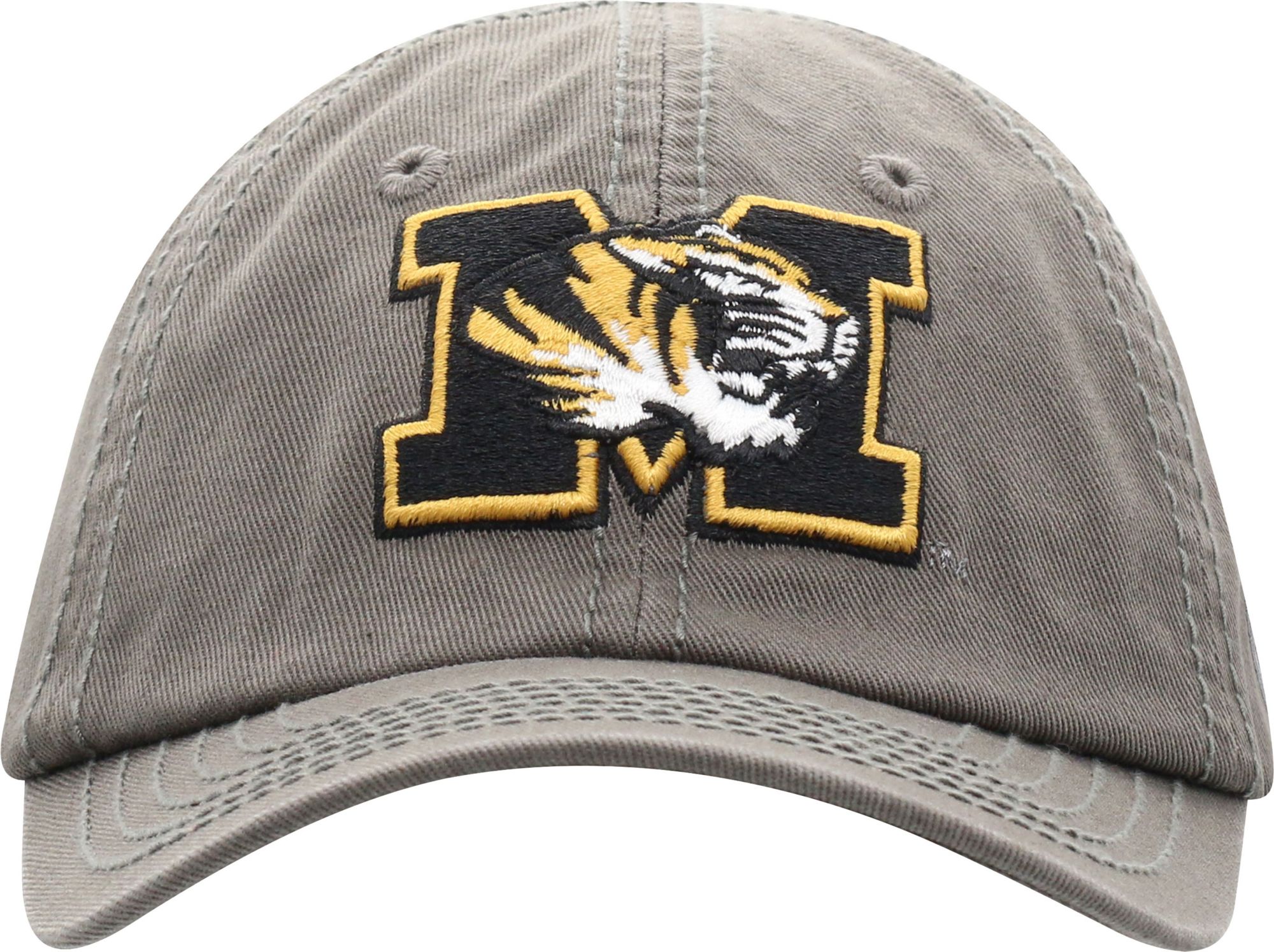 Top of the World Infant Missouri Tigers Grey Crew Washed Cotton Adjustable Hat product image