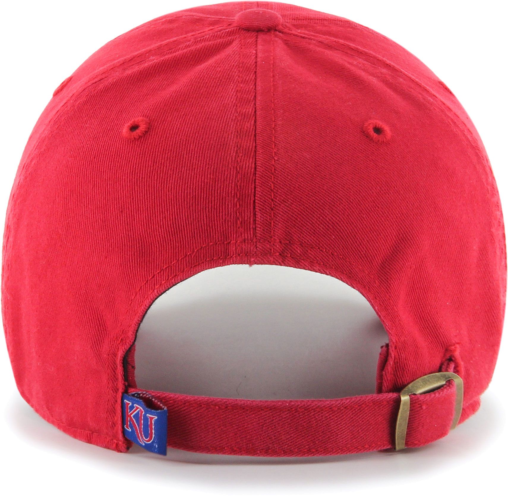 ‘47 Men's Kansas Jayhawks Crimson Clean Up Adjustable Hat product image