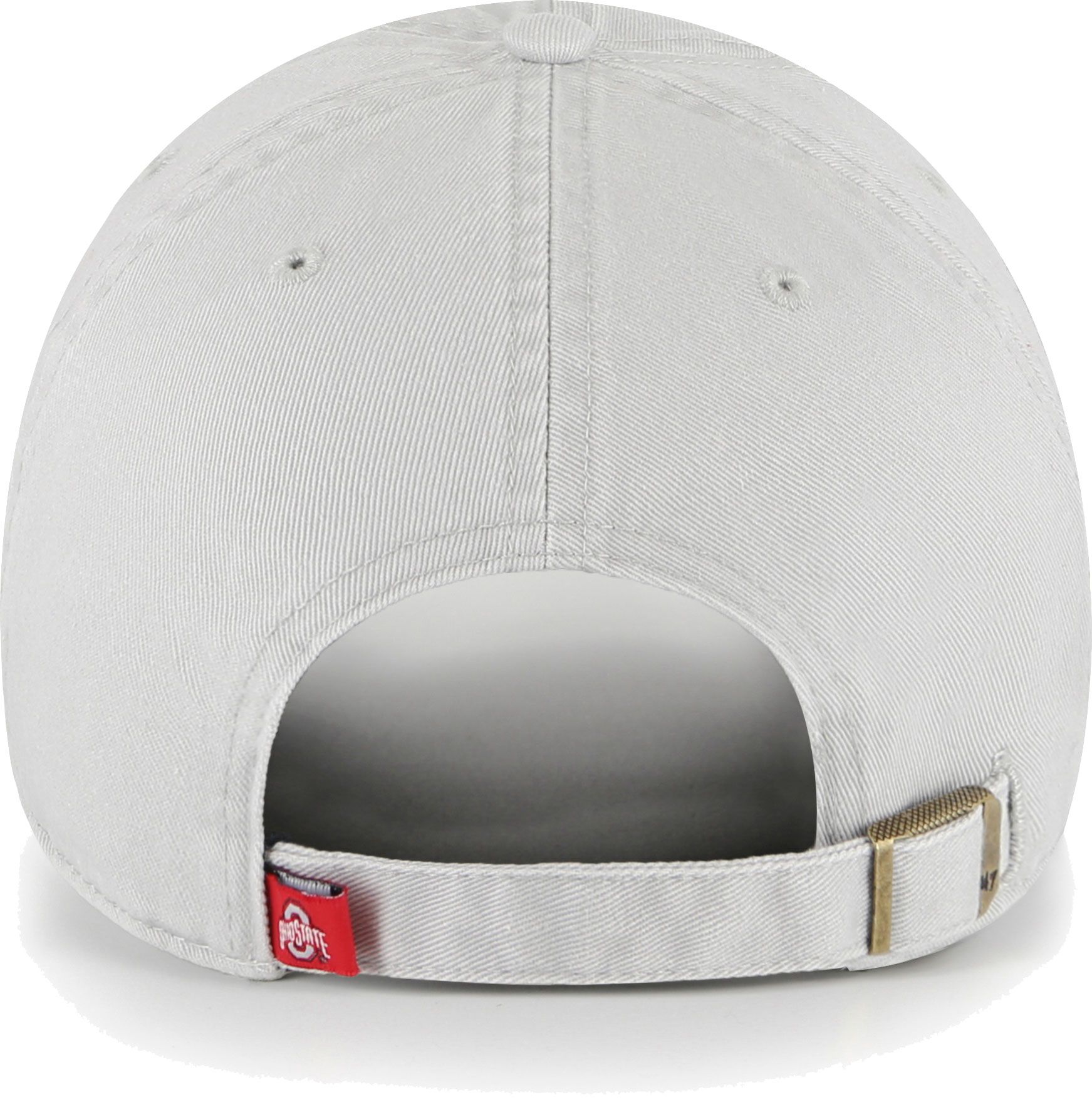 ‘47 Men's Ohio State Buckeyes Grey Clean Up  Adjustable Hat