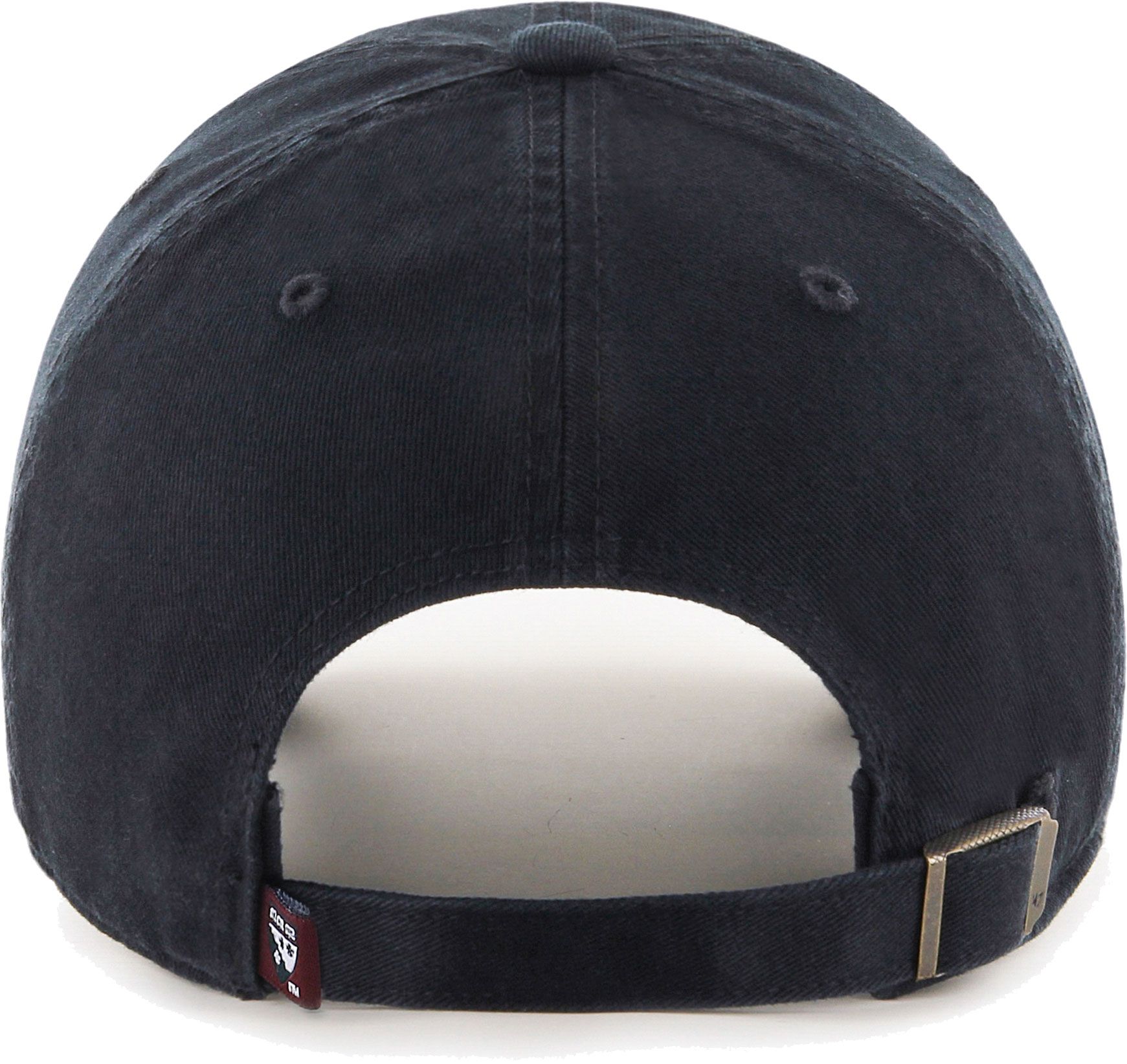 ‘47 Men's Harvard Crimson Clean Up Adjustable Black Hat product image