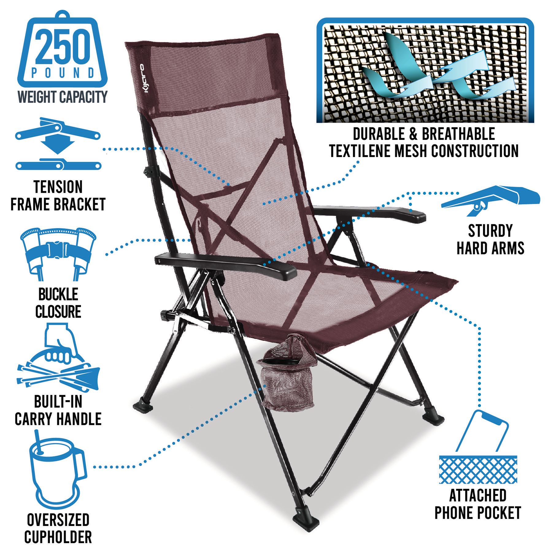 Kijaro Cross Air Chair product image