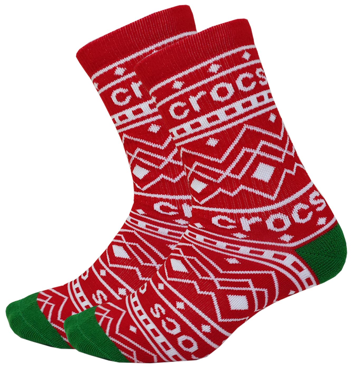 Crocs Adult Holiday Crew Socks - 3 Pack product image