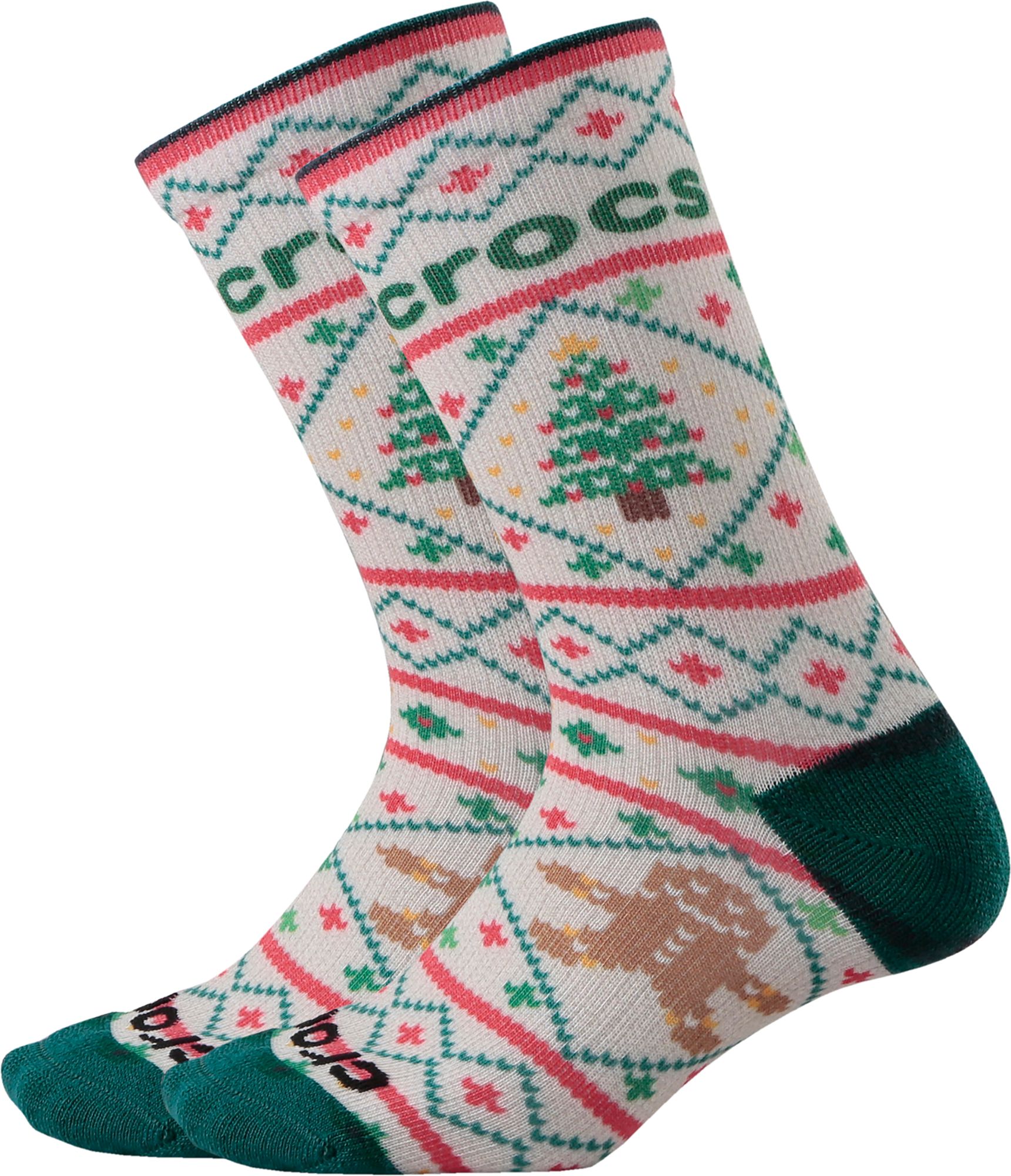 Crocs Adult Holiday Crew Socks - 3 Pack product image