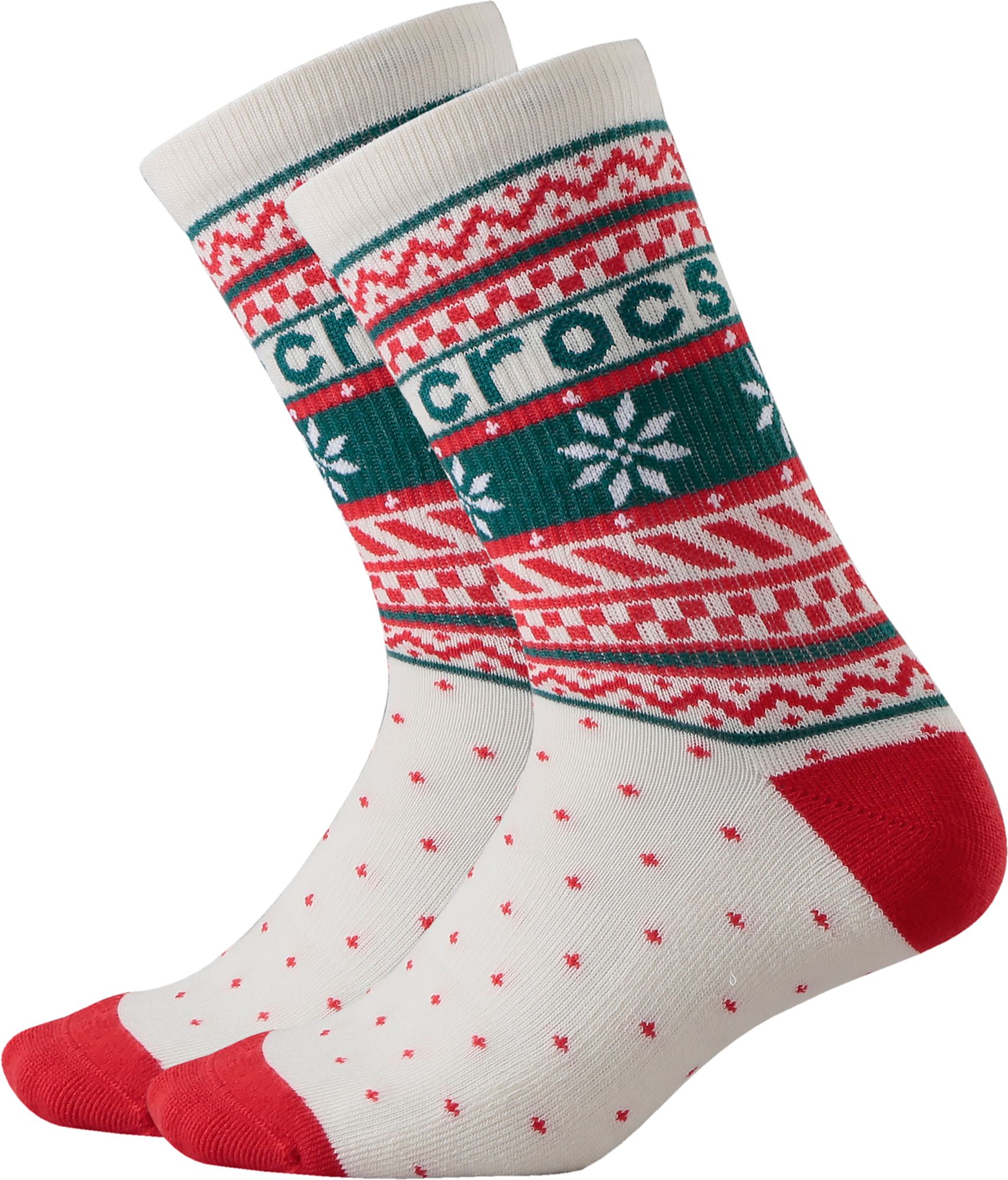 Crocs Adult Holiday Crew Socks - 3 Pack product image