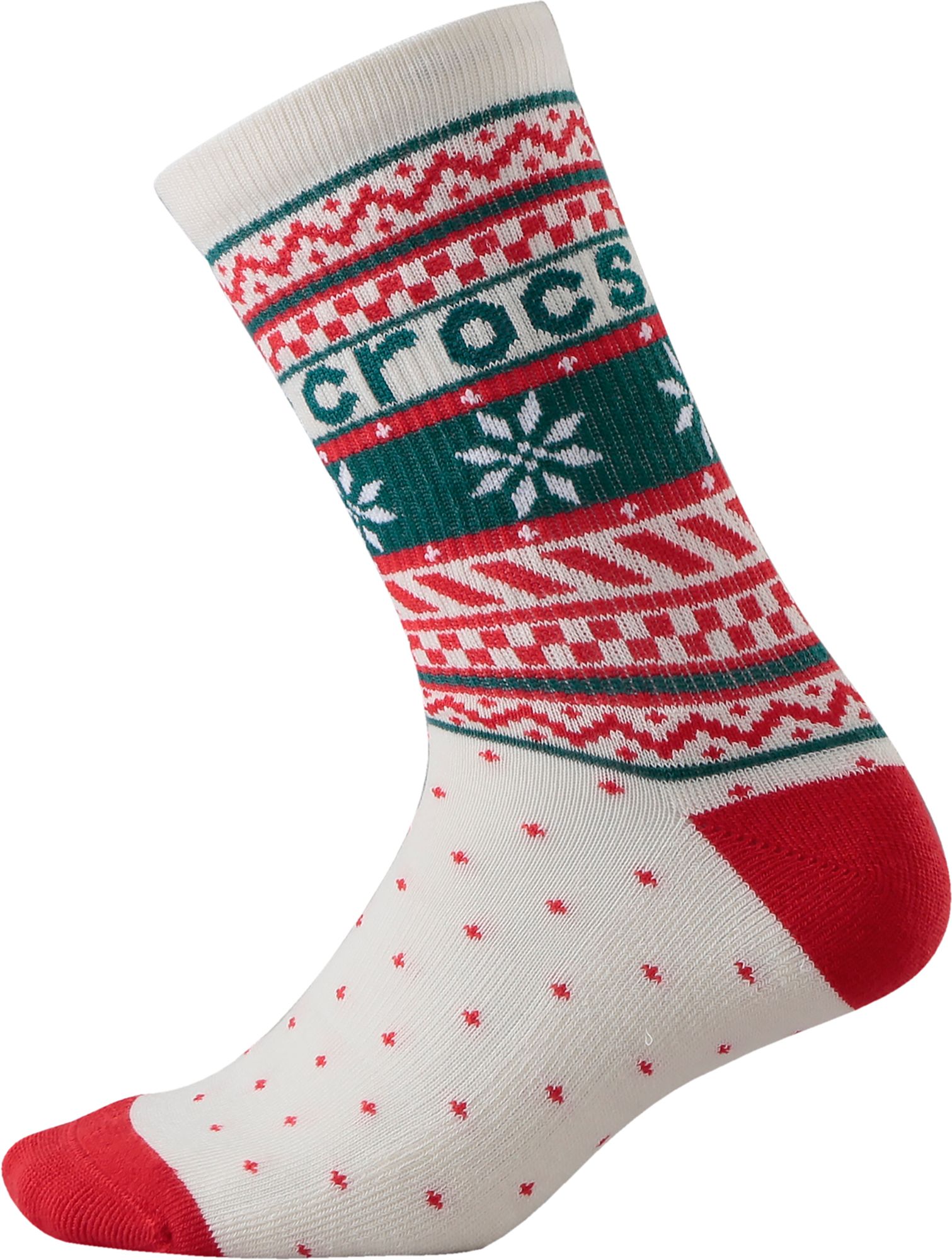 Crocs Adult Holiday Crew Socks - 3 Pack product image