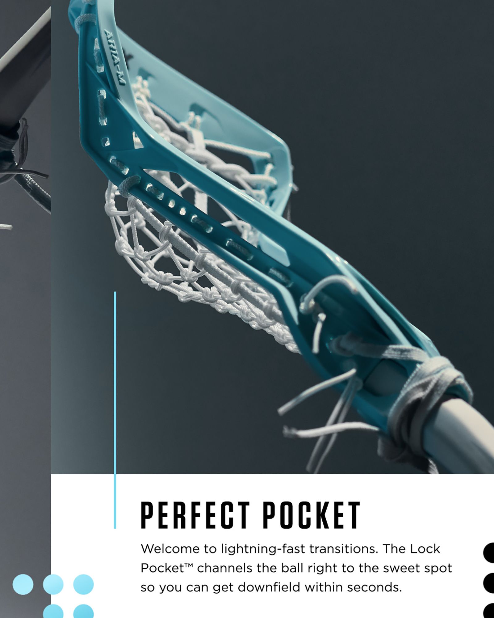 STX Women's Limited Edition Aria Pro-M Complete Lacrosse Stick product image
