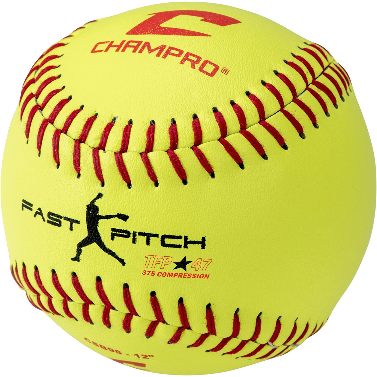 CHAMPRO 12" Practice Fastpitch Softball – 12-Pack product image