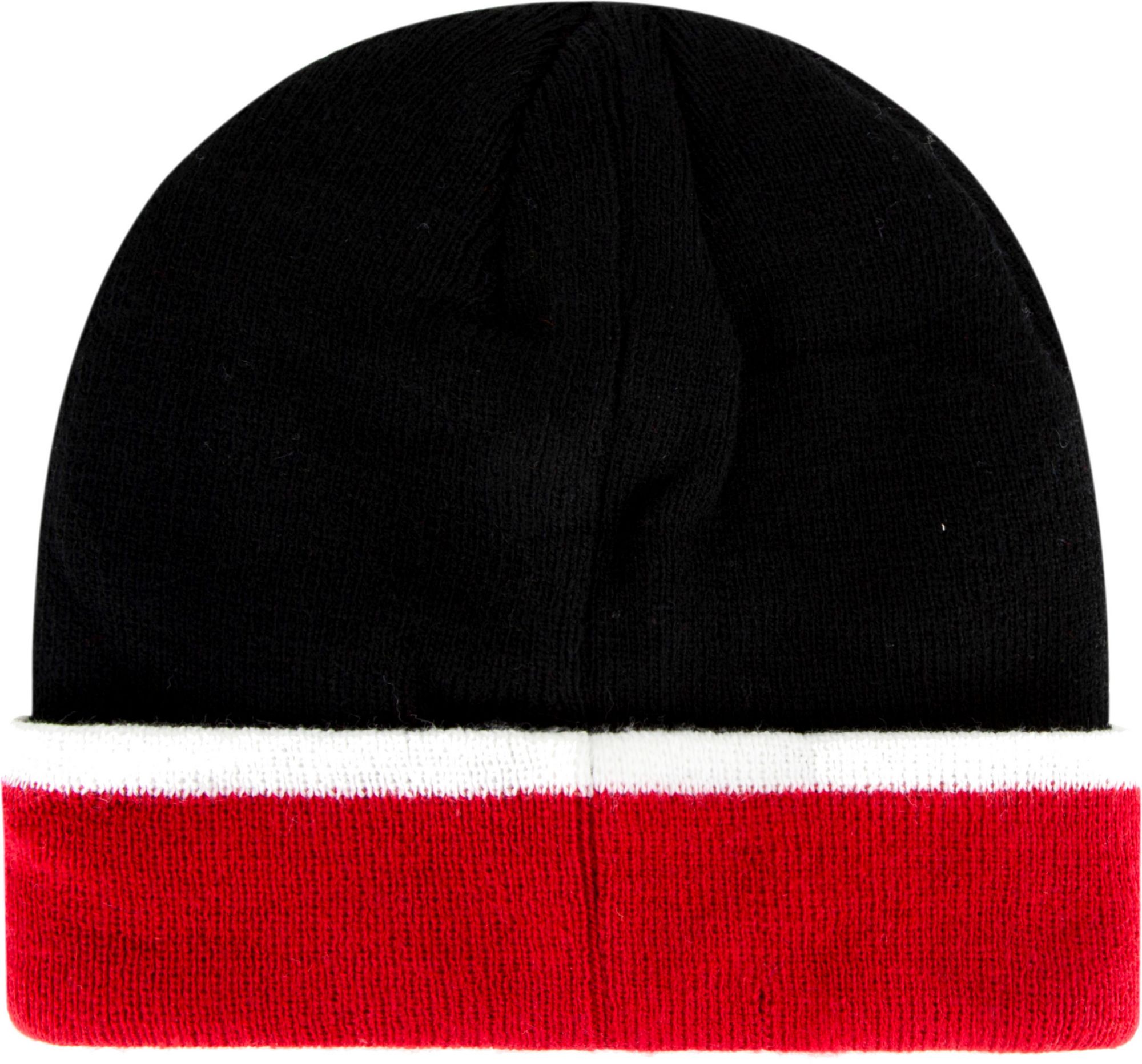 ‘47 Men's Ohio State Buckeyes Black Sub-Zero Cuffed Knit Beanie product image
