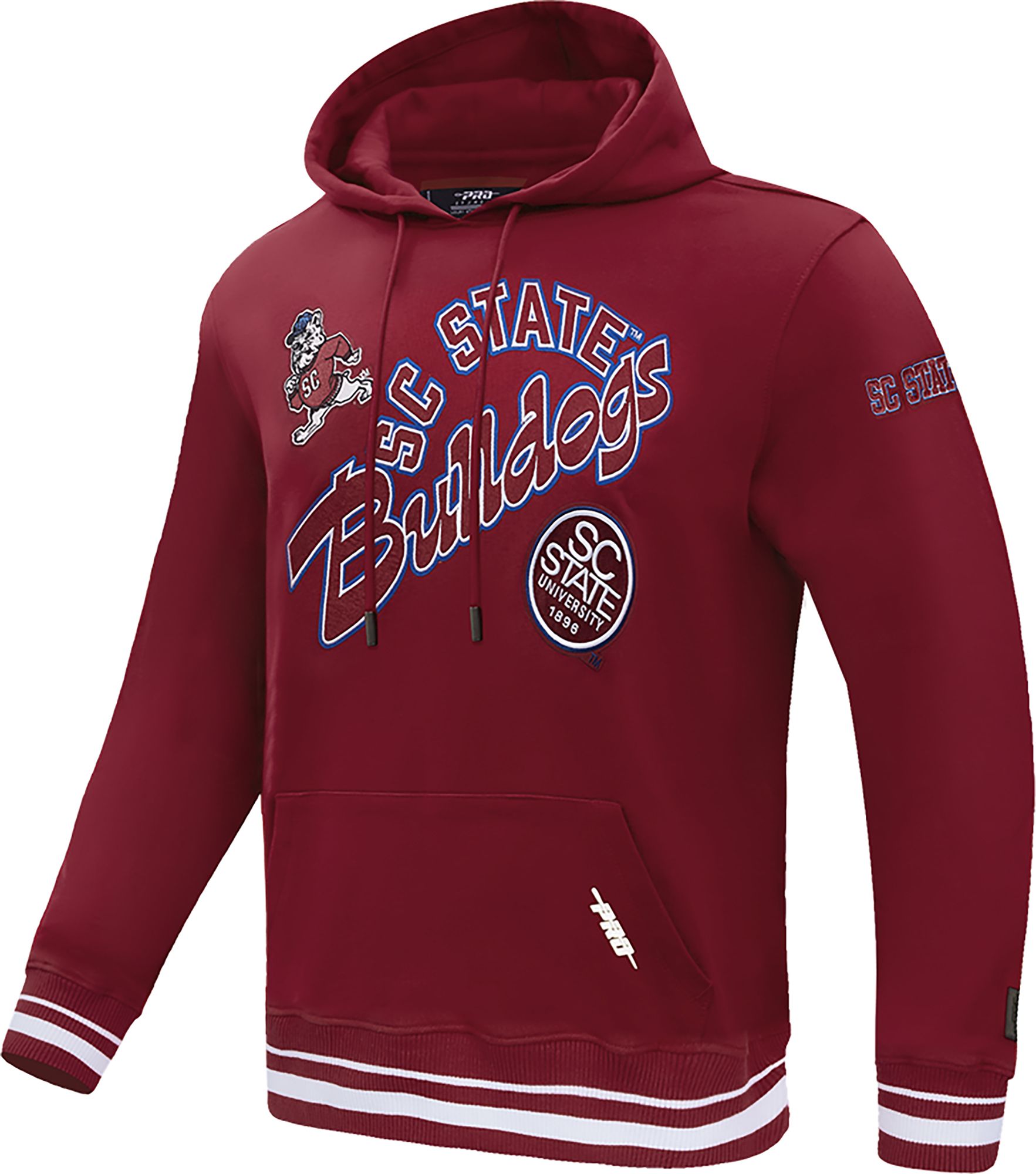Pro Standard Men's South Carolina State Bulldogs Red Homecoming Fleece Pullover Hoodie product image