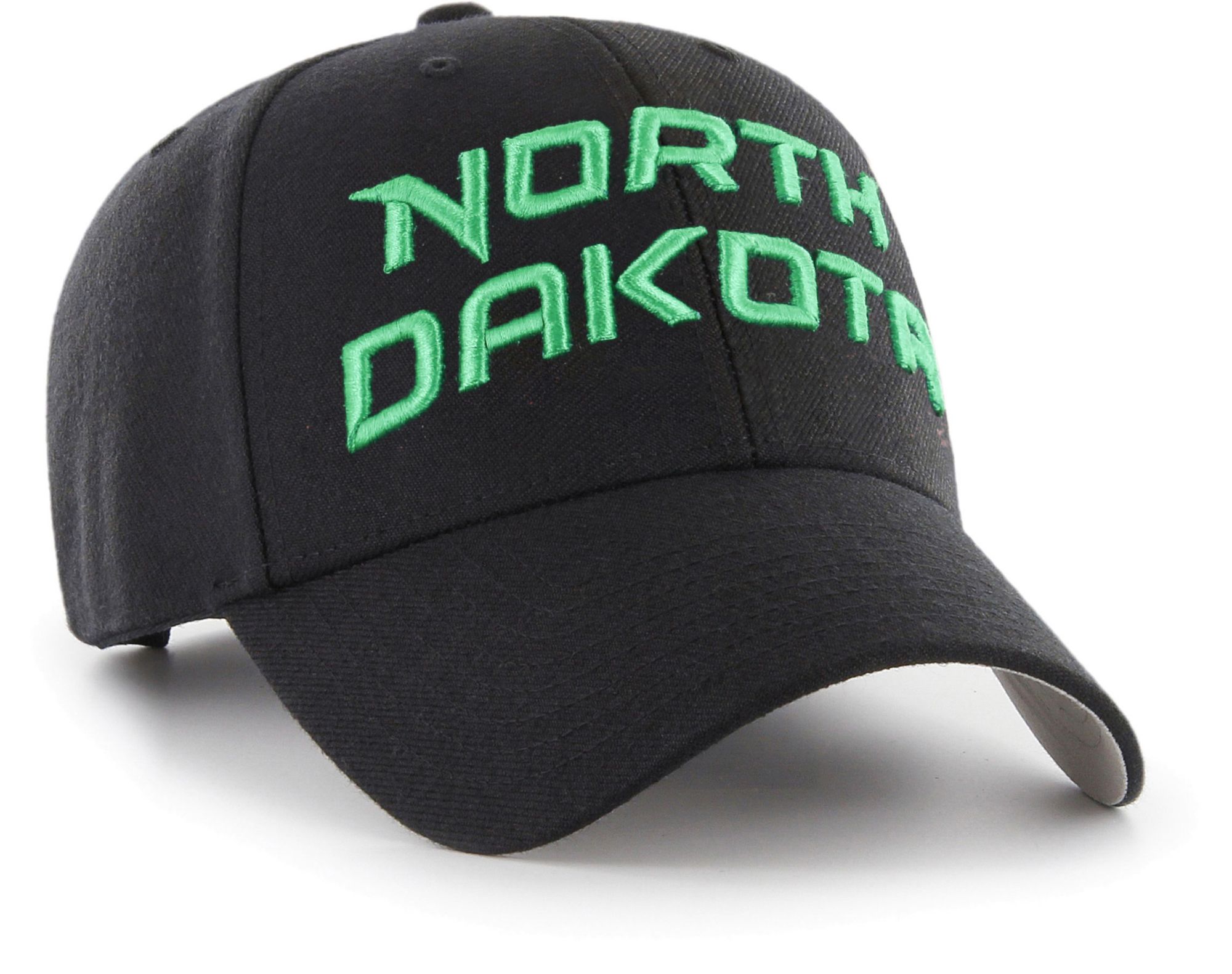 '47 Men's North Dakota Fighting Hawks Script MVP Adjustable Black Hat product image