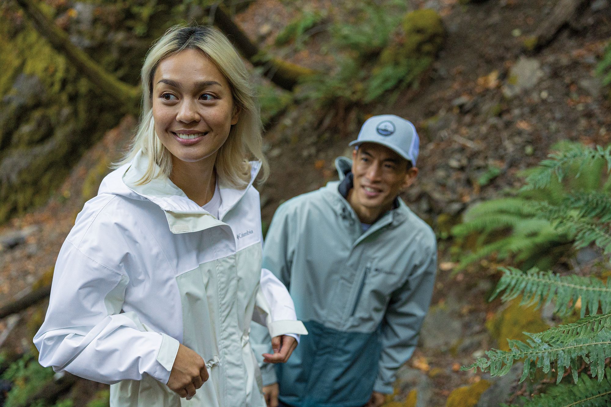 Columbia Women's Hikebound Long Rain Jacket product image