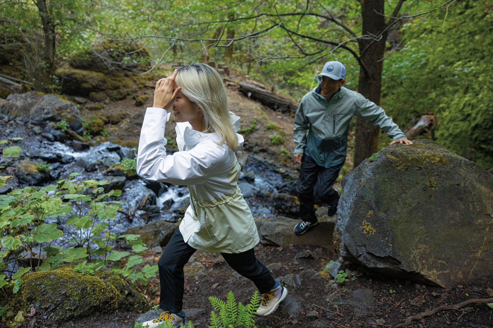 Columbia Women's Hikebound Long Rain Jacket product image