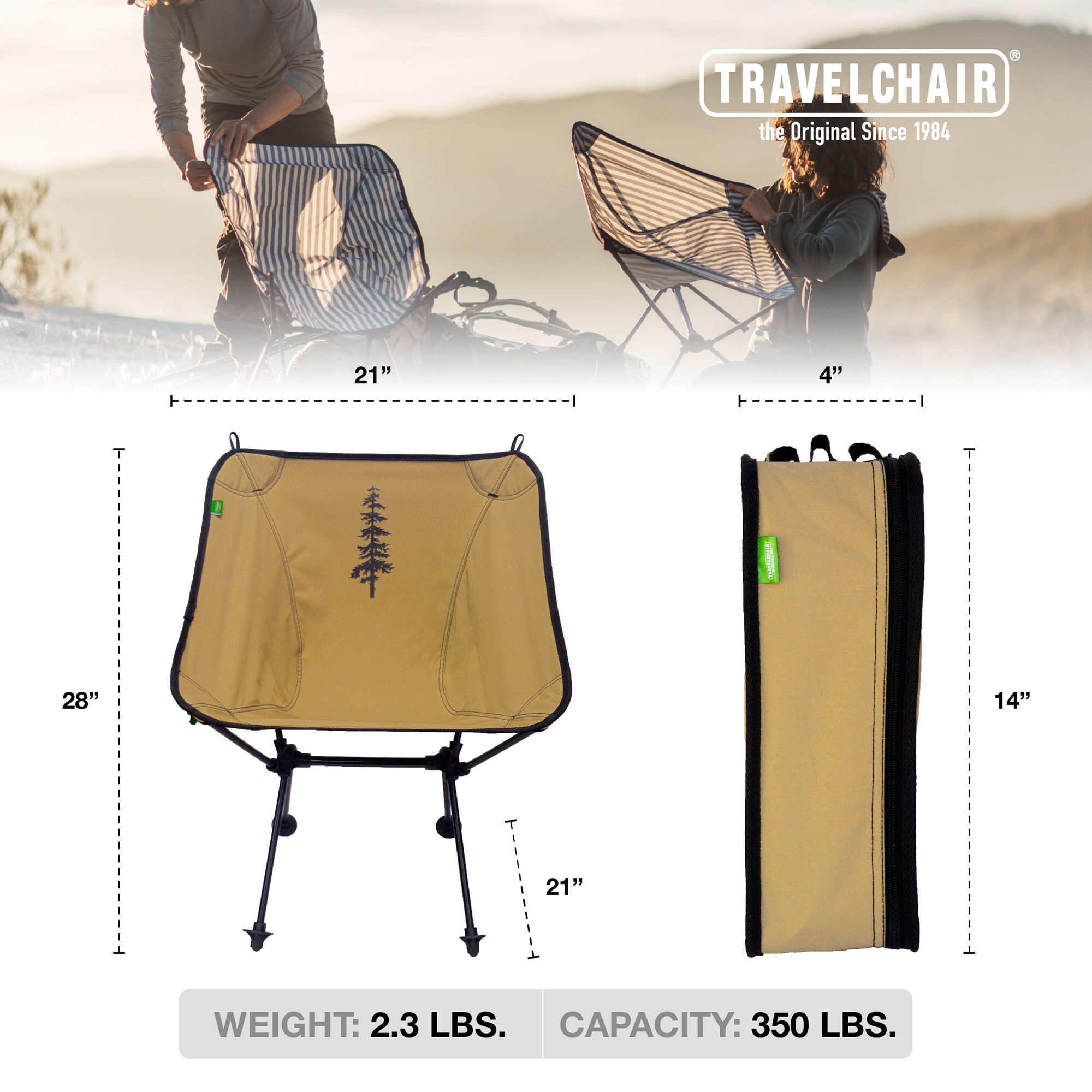 TravelChair C-Series Joey Chair with Repreve product image